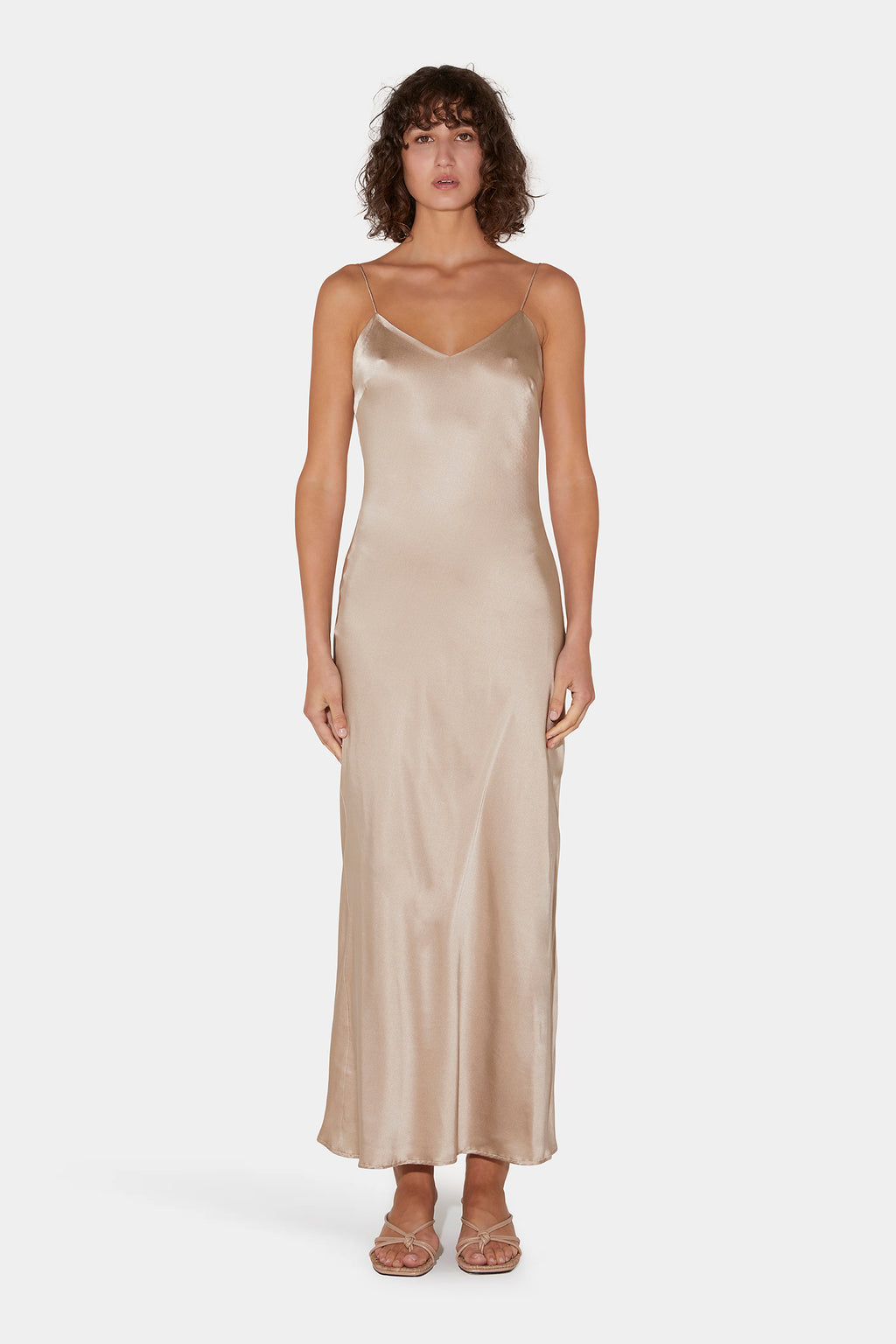 Dana Dress Almond – Hansen & Gretel
