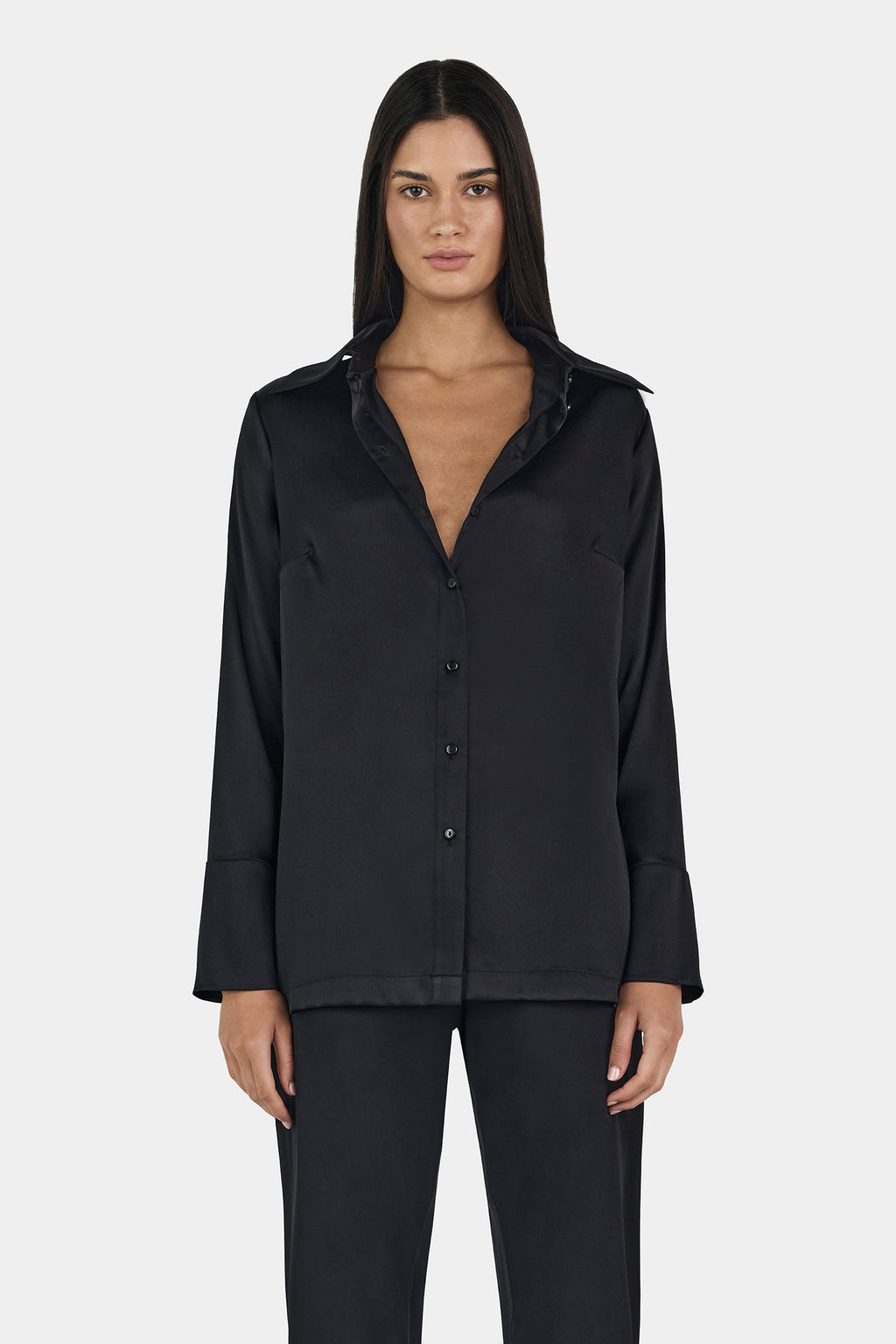 Jules Shirt Black – Hansen & Gretel