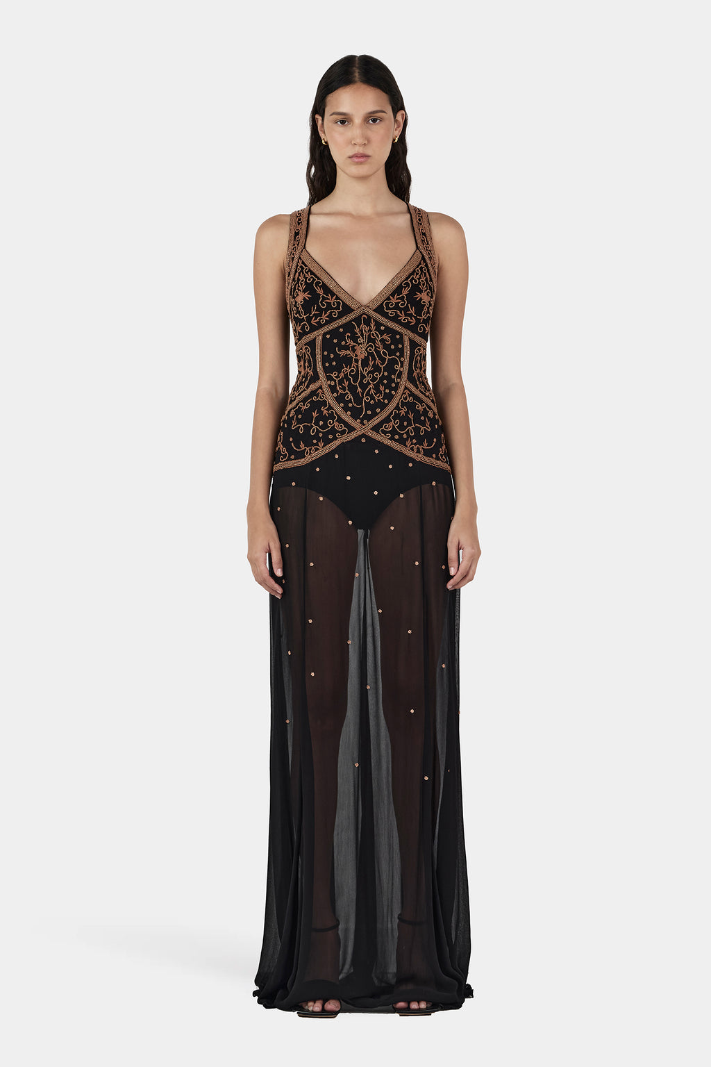 HANSEN & GRETEL | Maja Beaded Maxi Dress