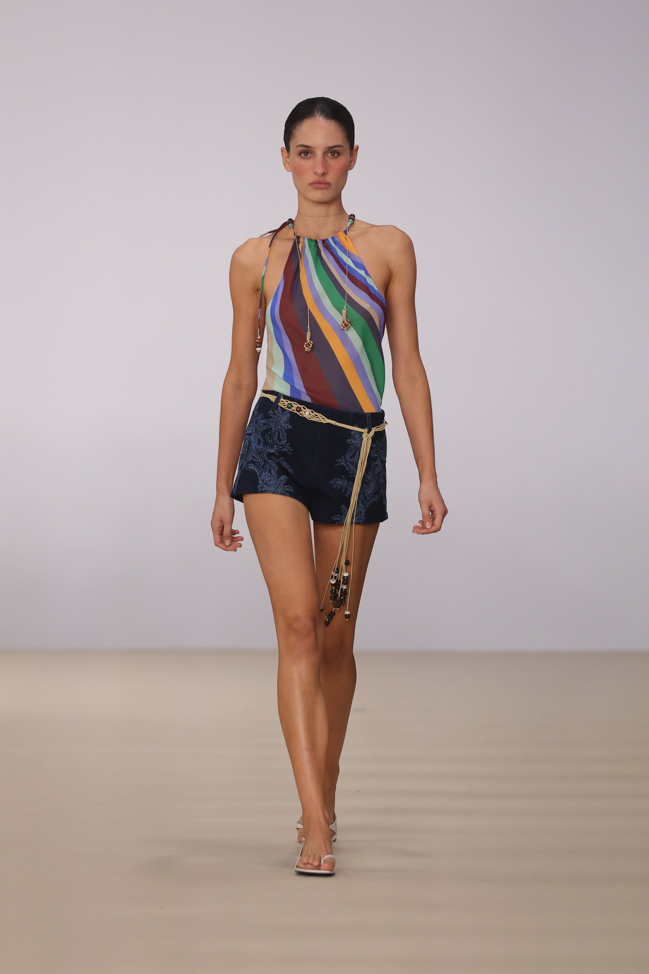 Jacques Denim Shortie Tropicana Denim – Hansen & Gretel