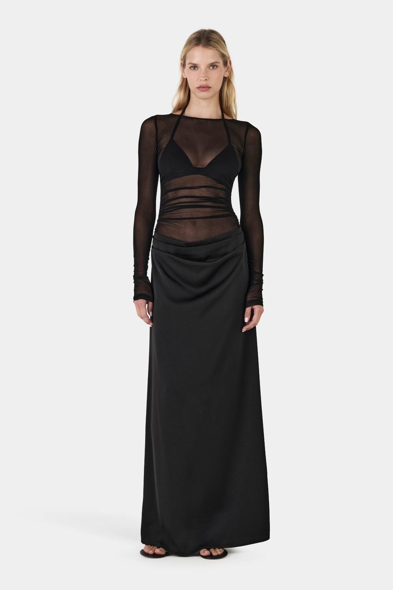 Amy Maxi Dress Black – Hansen & Gretel