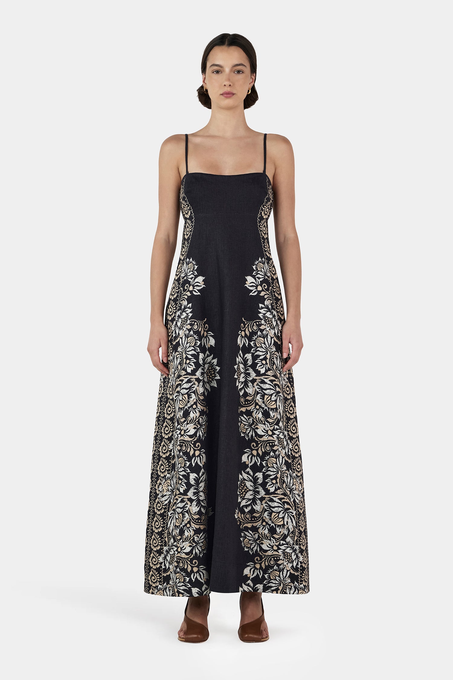 hansen and gretel linen dress Hansen + Gretel Women's Carlos Maxi Dress