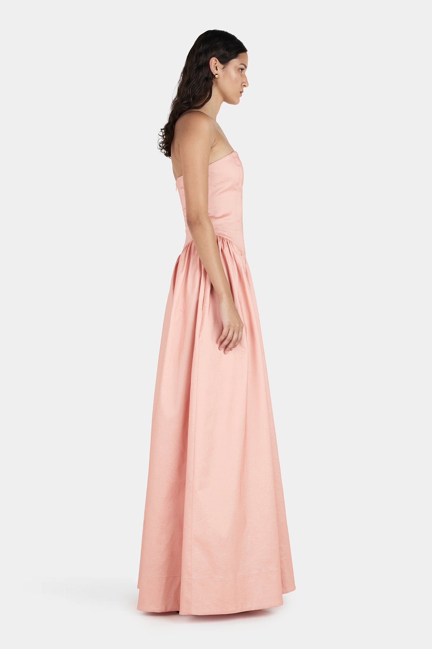 open lace back dress Audrey Gown Rosette-L / ROSETTE