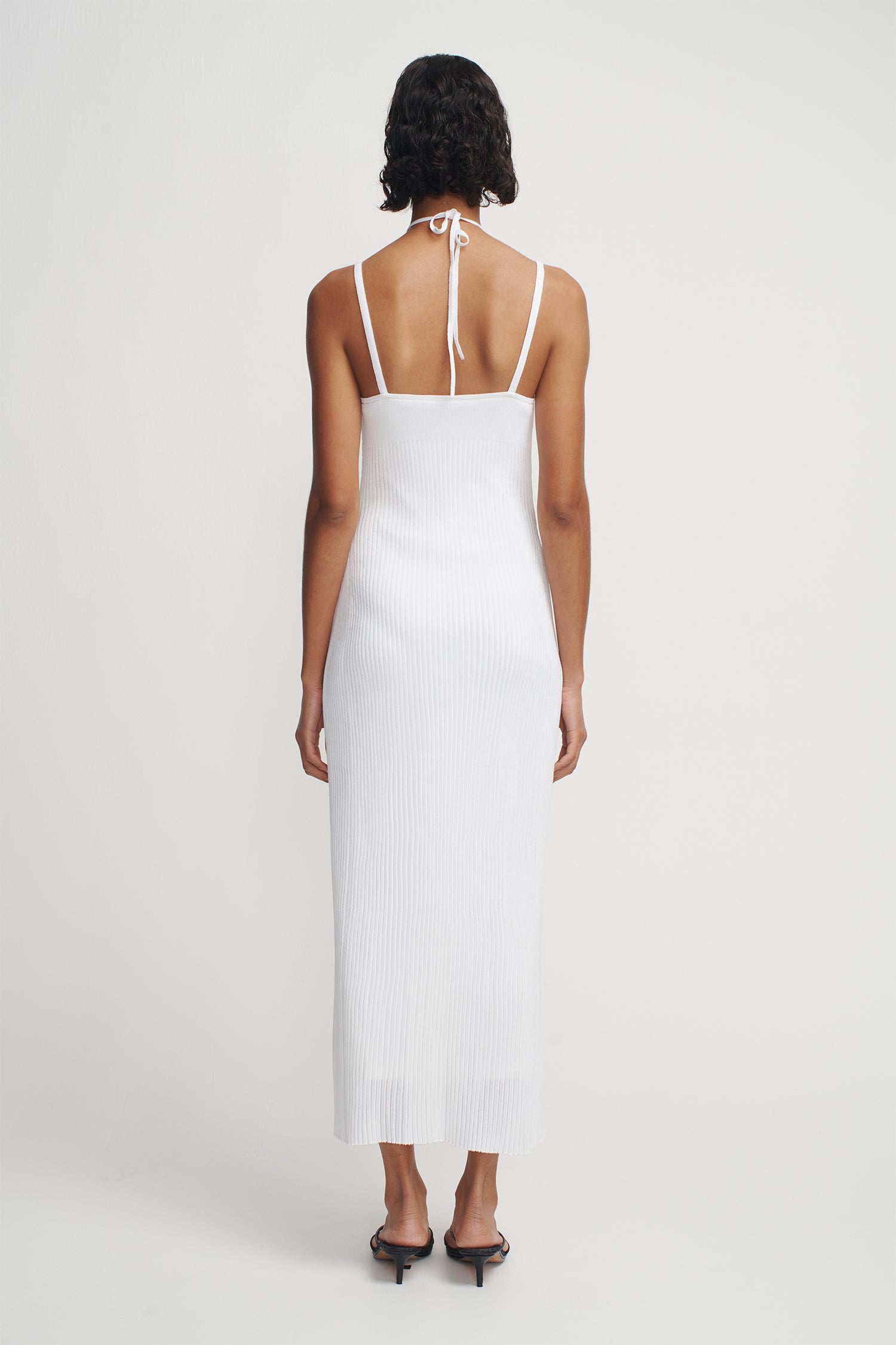 Belinda Dress White-L / WHITE
