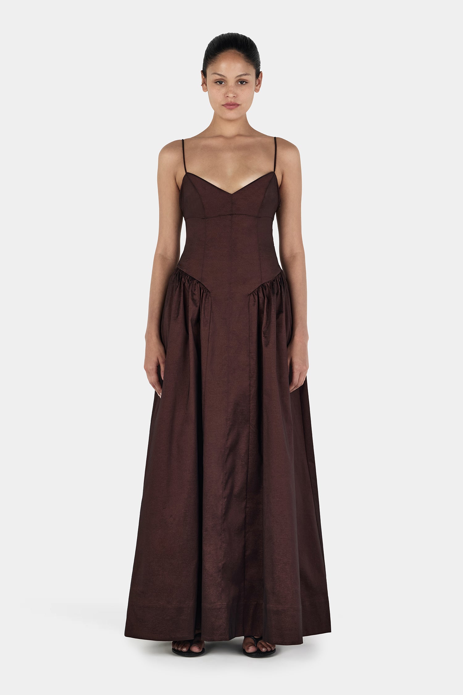 Bellini Gown Chocolate-M / CHOCOLATE Bellini Gown Chocolate-M / CHOCOLATE