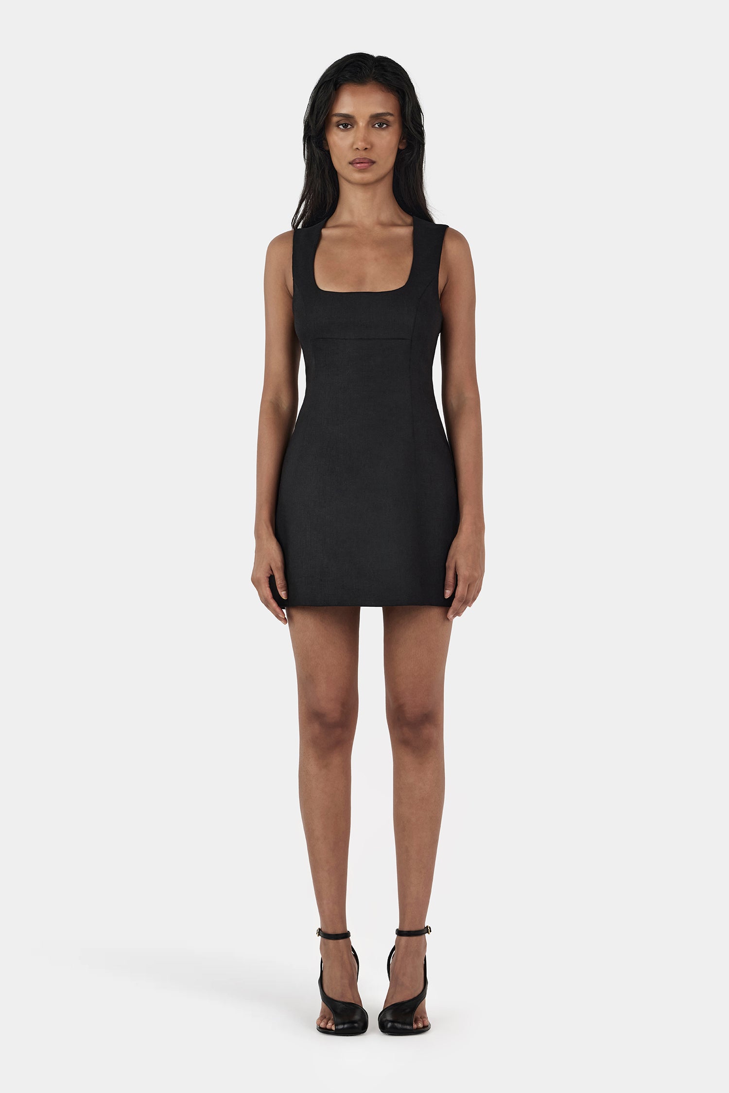 black linen mini dress Bonython – Hansen & Gretel while the Cupro adds US 8 Teen Dress for Girls SIZE:26W