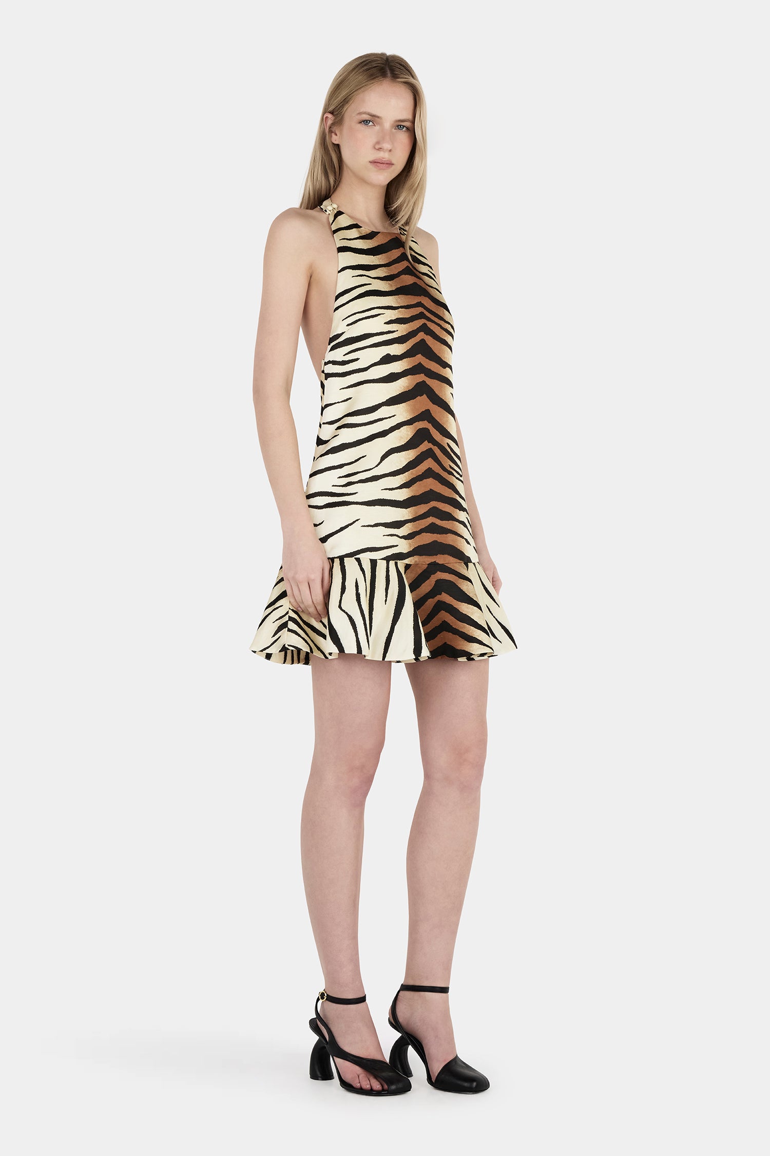 Caroline Mini Dress Tiger – Hansen & Gretel
