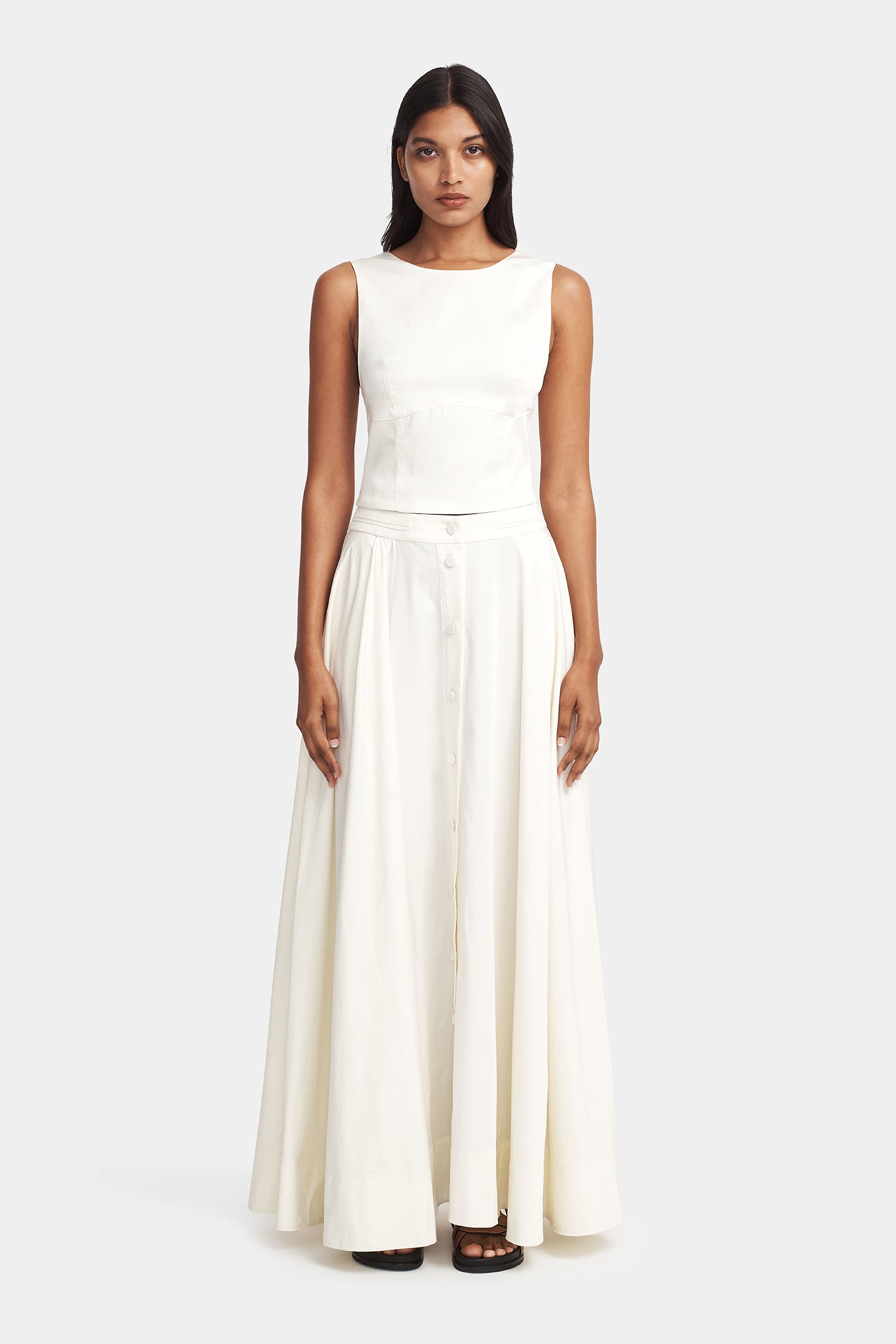 Clementine Bodice Ecru – Hansen & Gretel