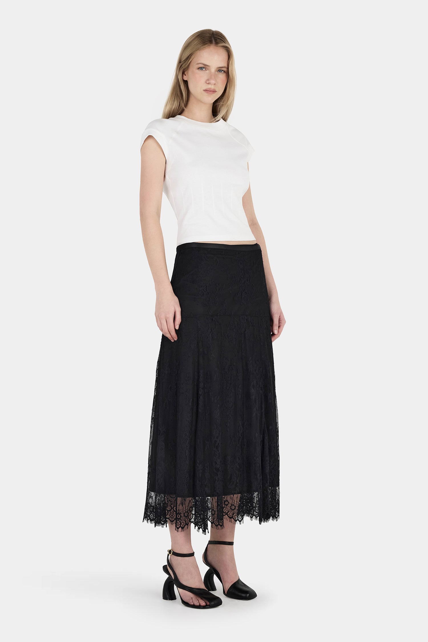Emanuel Lace Skirt Black – Hansen Gretel