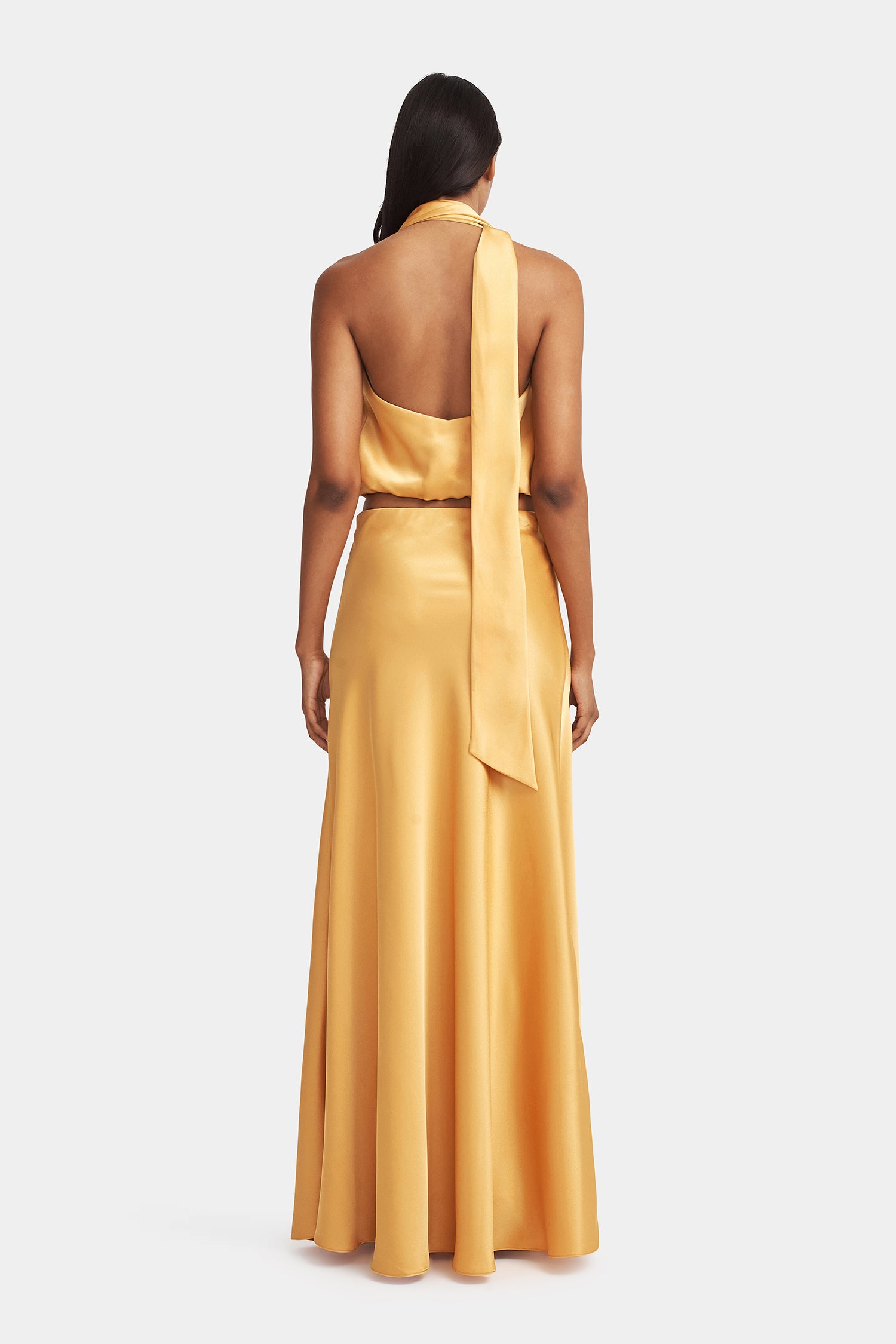 Harper Halter Top Amber