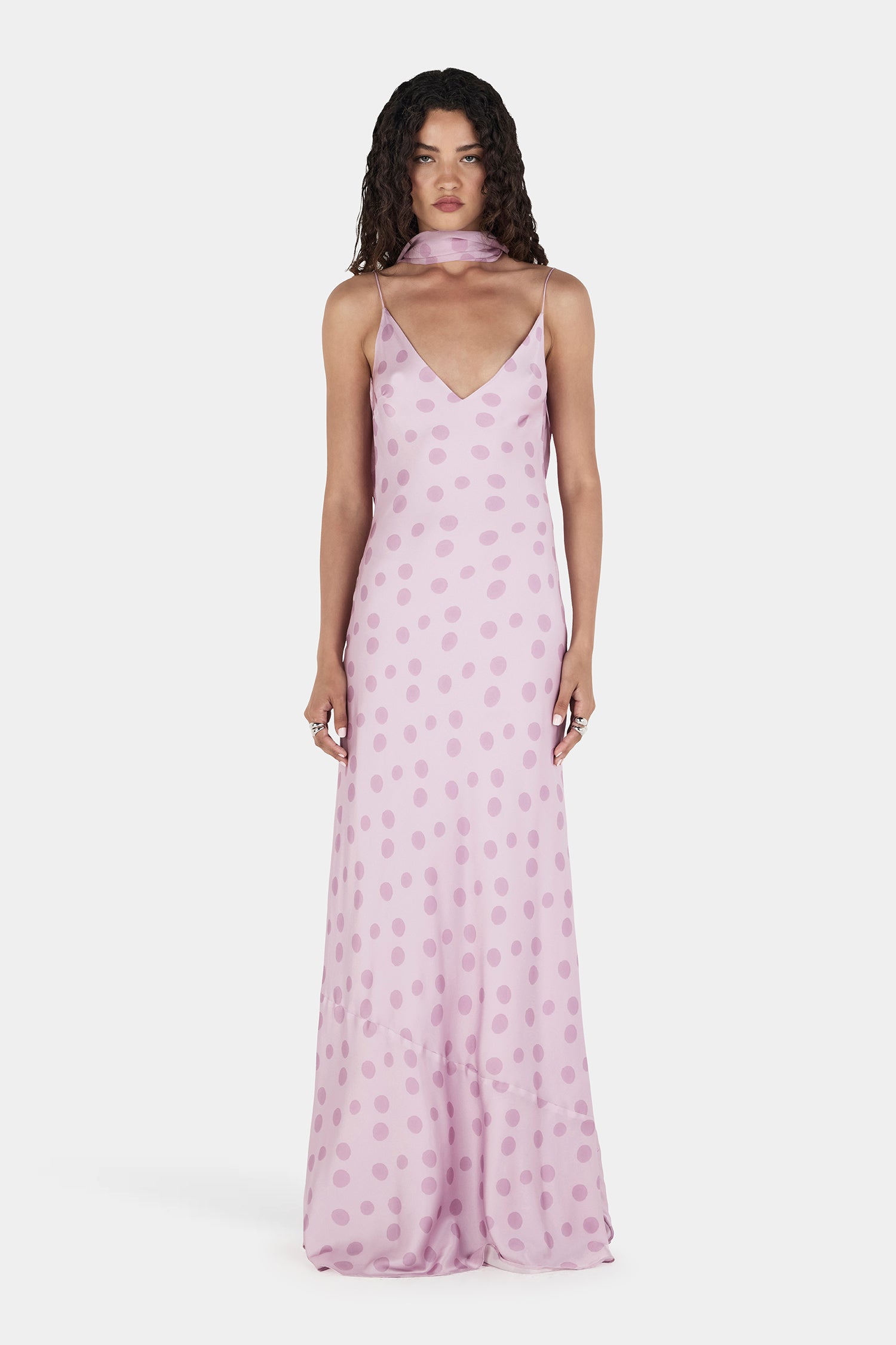 Hayley Dress Light Pink Spot-L / LIGHT PINK SPOT Hayley Dress Light Pink Spot-L / LIGHT PINK SPOT