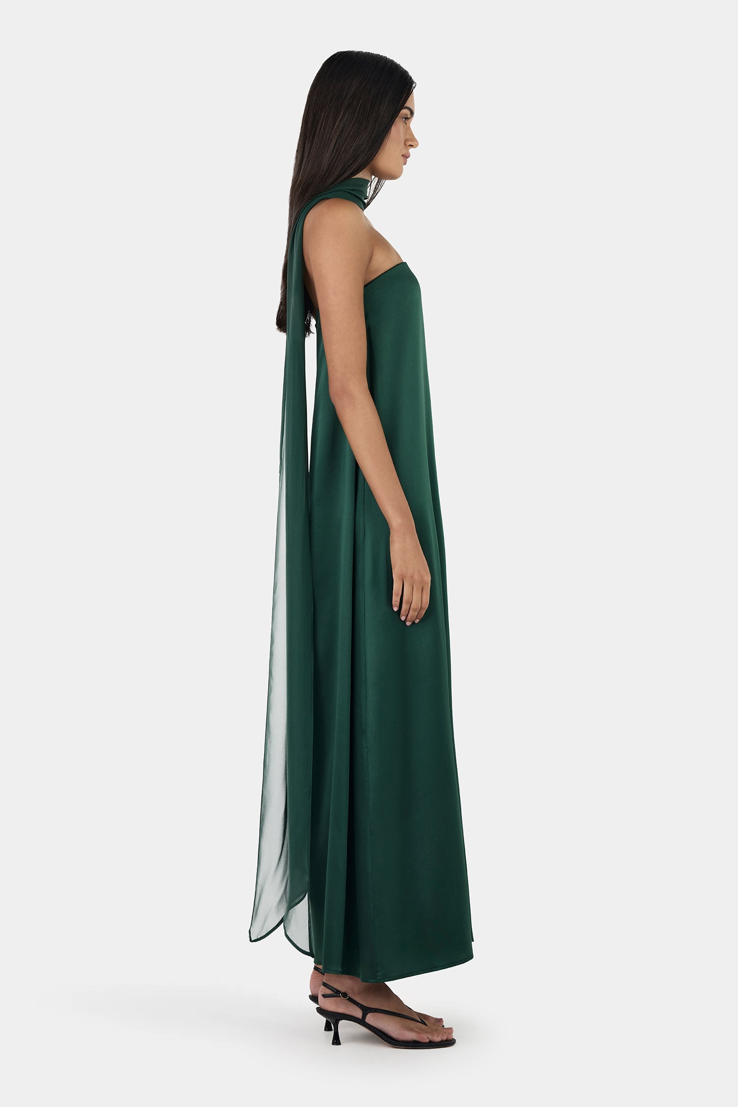 Ischia Dress Pine Green-XS / PINE GREEN Ischia Dress Pine Green-XS / PINE GREEN