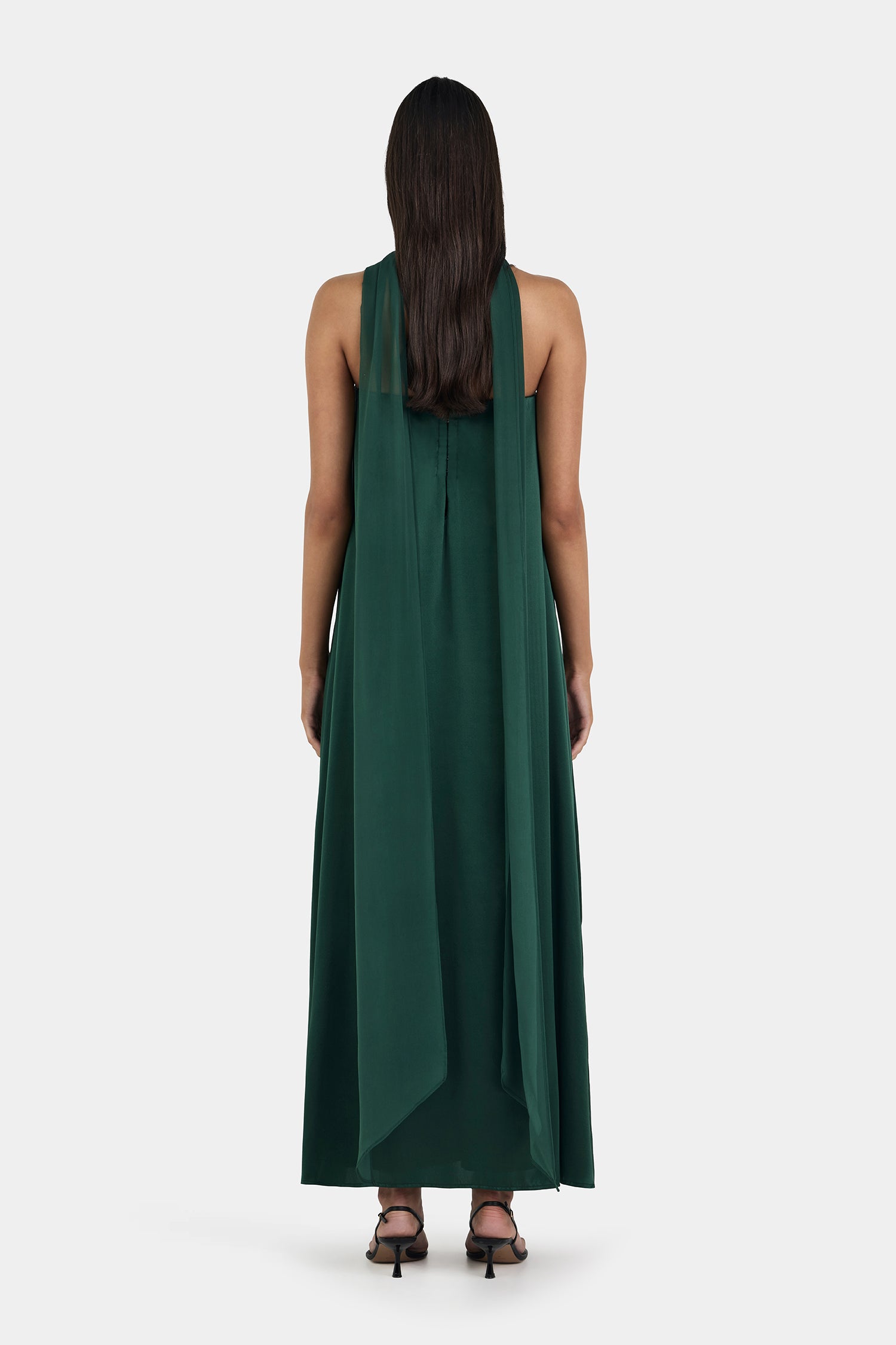 Ischia Dress Pine Green-XS / PINE GREEN