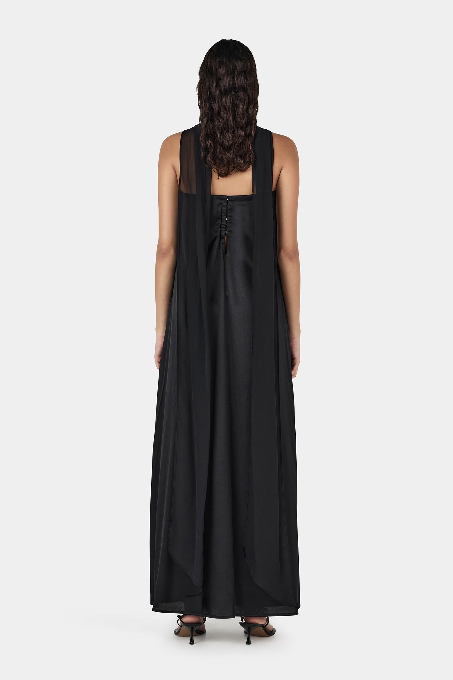 Ischia Dress Black  Hansen & Gretel