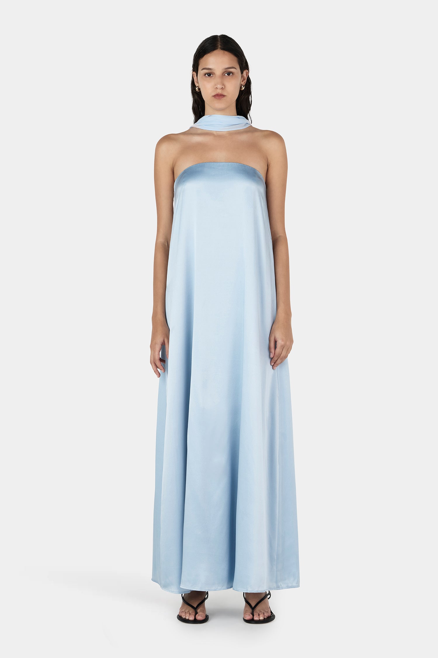 Ischia Dress Blue – Hansen & Gretel