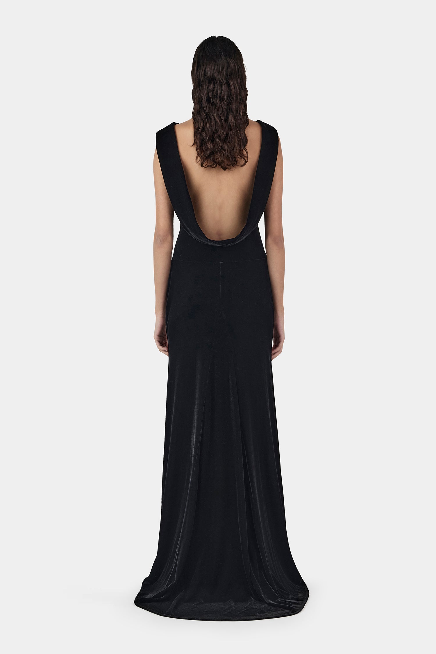 Isolde Velvet Dress Black – Hansen & Gretel