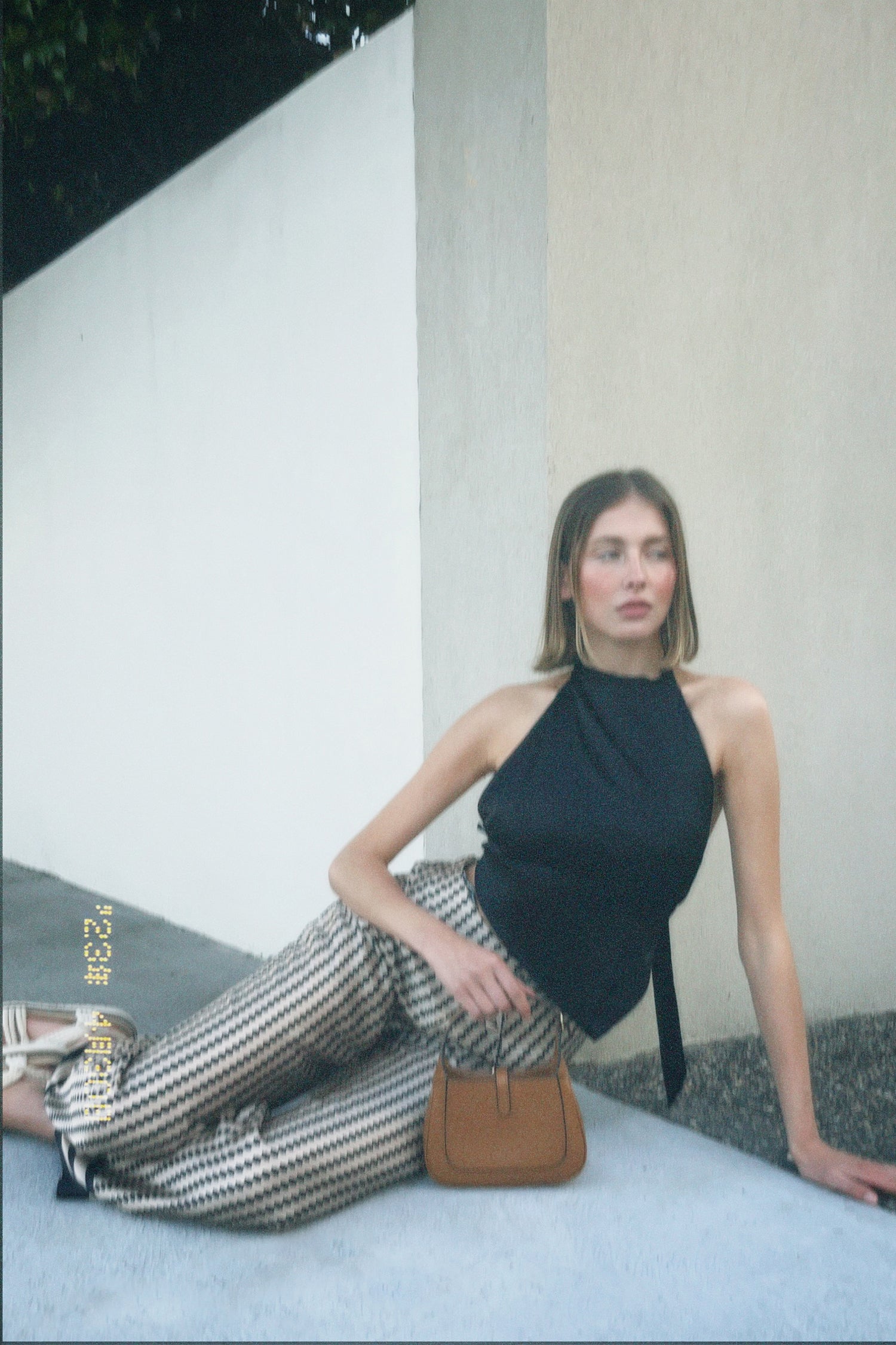 Ives Halter Top Black