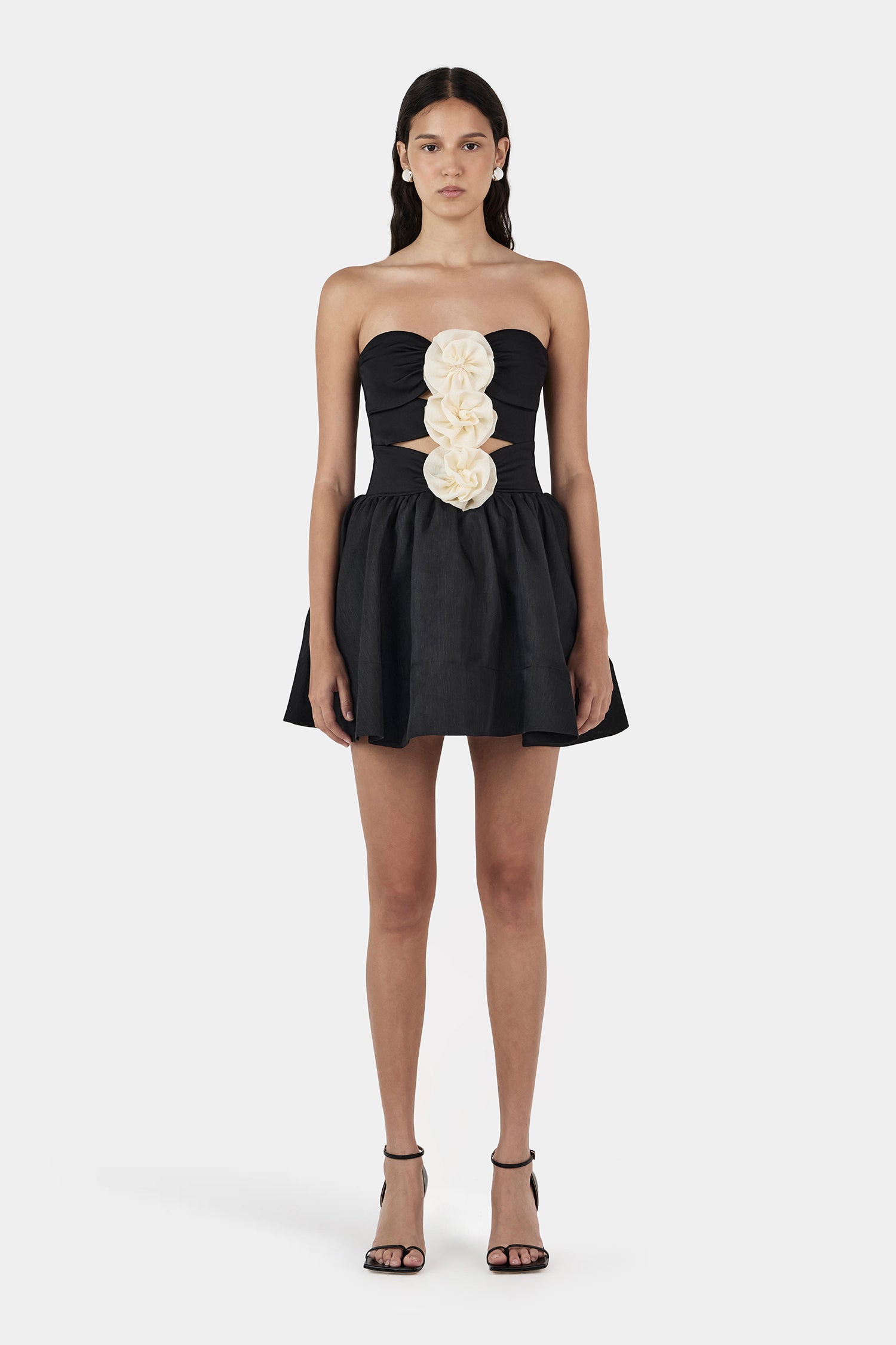 Jacquie Mini Dress Black/Cream-L / BLACK/CREAM Jacquie Mini Dress Black/Cream-L / BLACK/CREAM