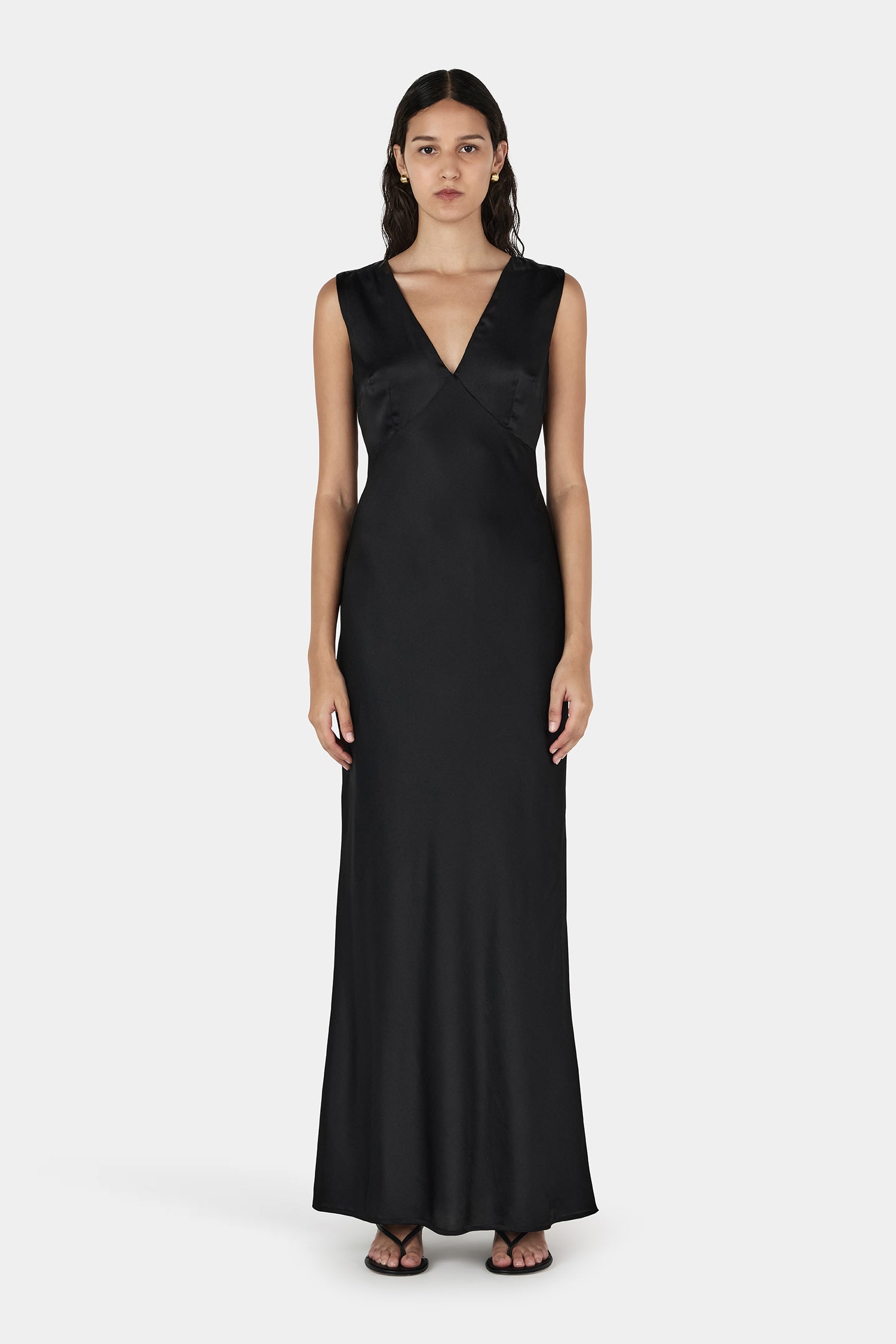 Jessa Dress Black  Hansen & Gretel