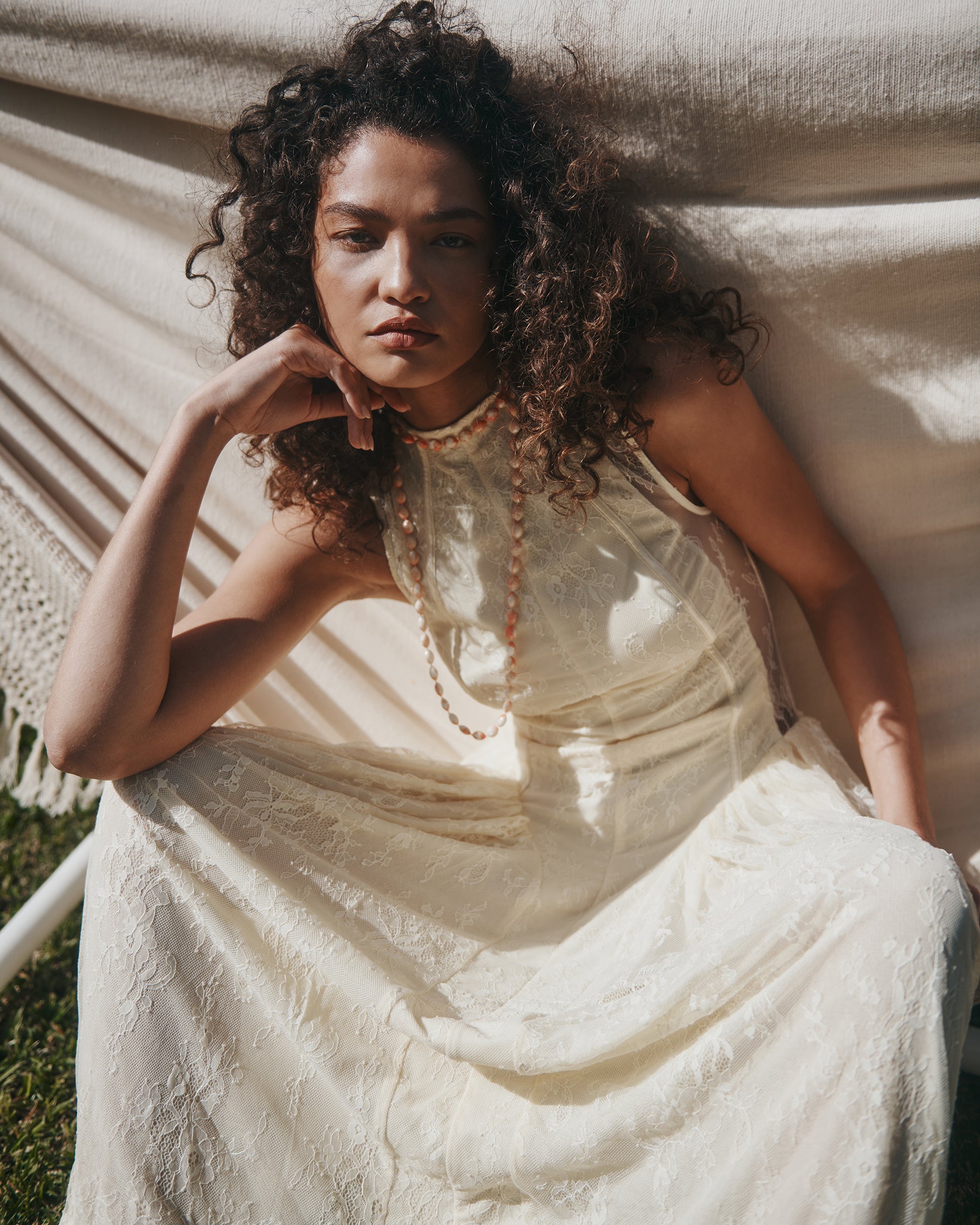 Juliette Lace Dress Butter-L / BUTTER