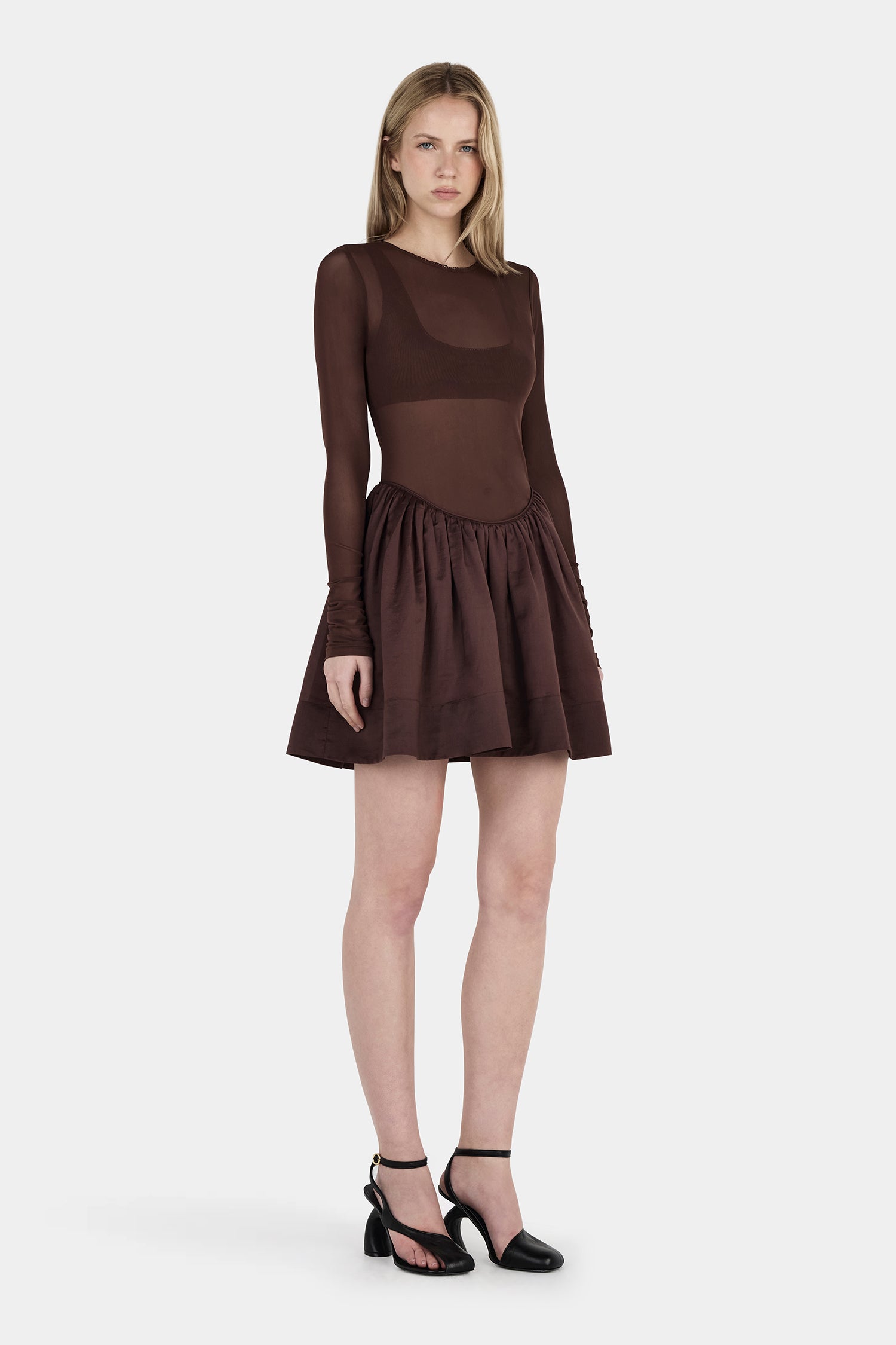 kiata mini dress Kita Mini Dress Chocolate – Hansen & Gretel