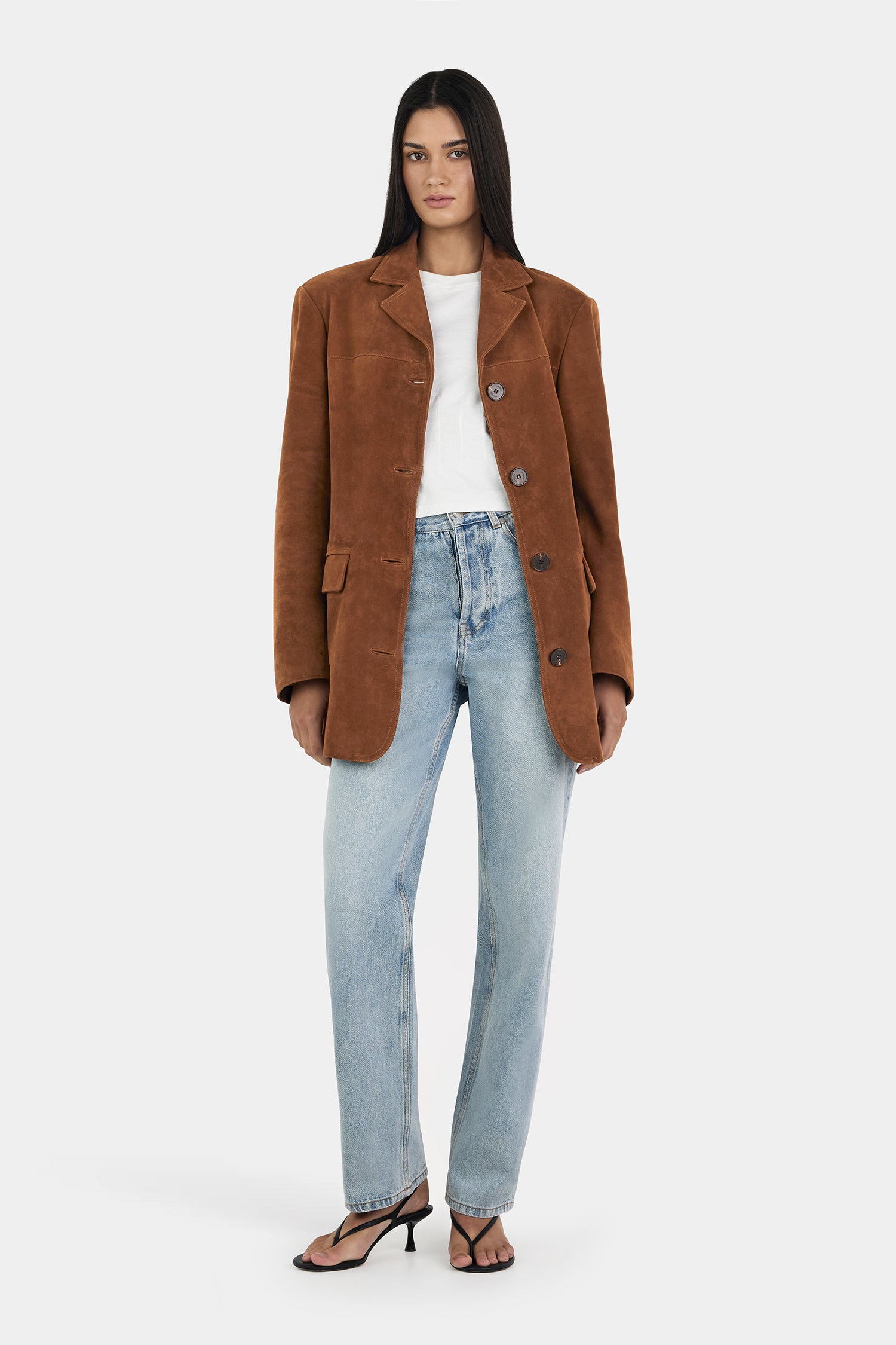 Lennox Suede Jacket – Hansen & Gretel