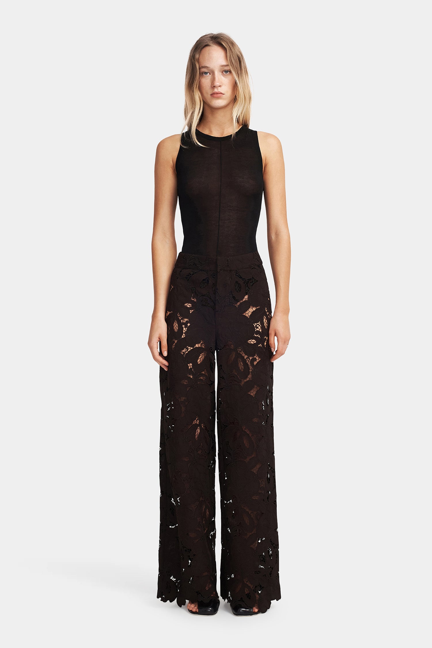 Lotus Lace Pant Cedarwood – Hansen & Gretel