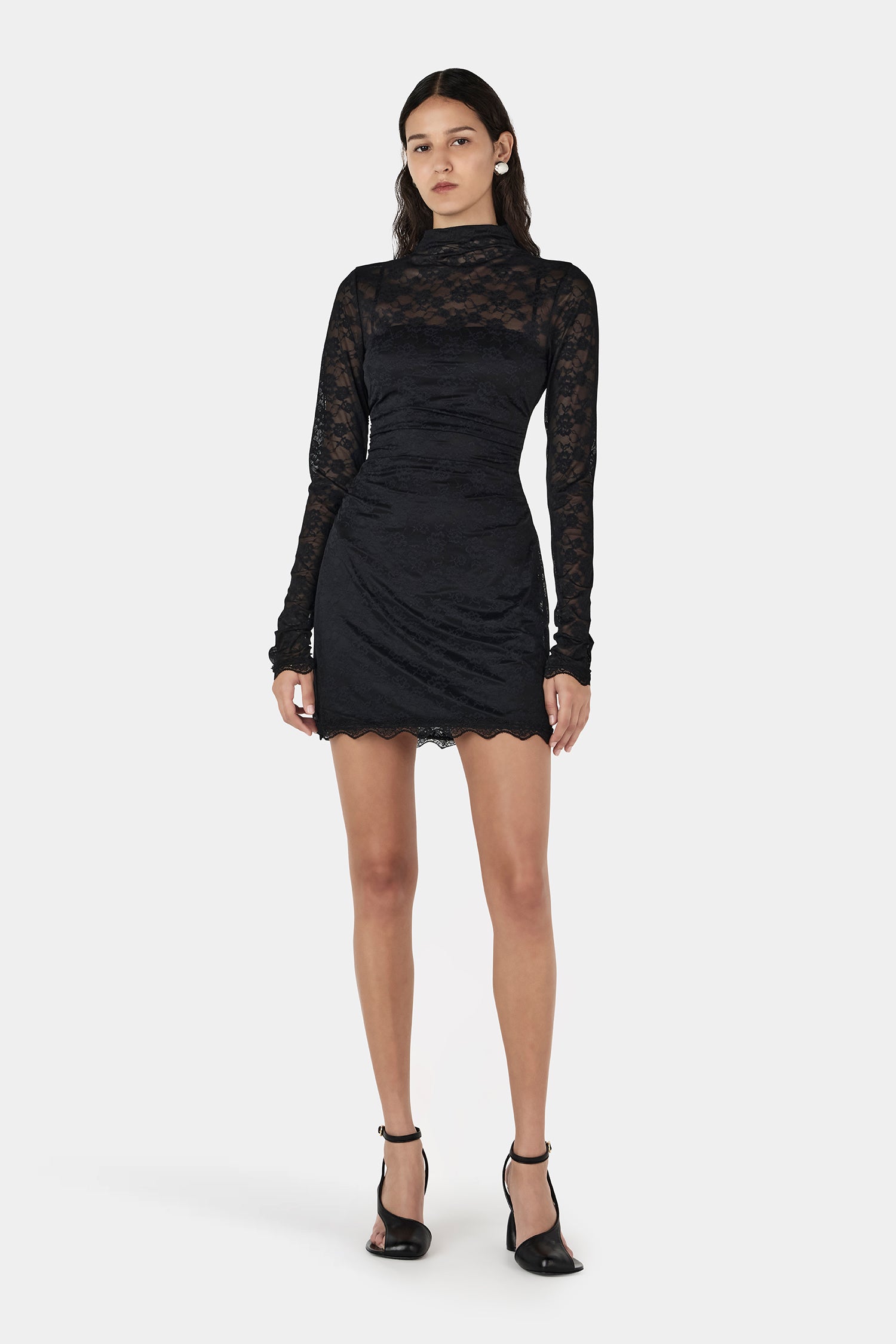 Marco Lace Dress Black-XXS / BLACK Marco Lace Dress Black-XXS / BLACK