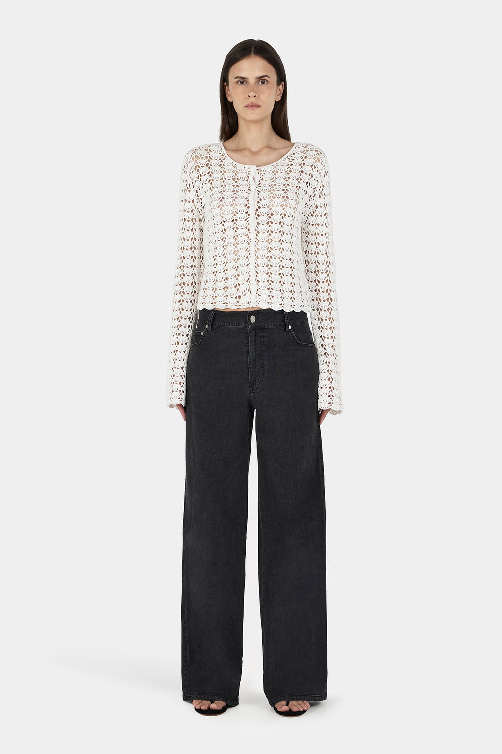 Monfries Chambray Pants Charcoal Chambray | Women's Denim | Hansen and ...