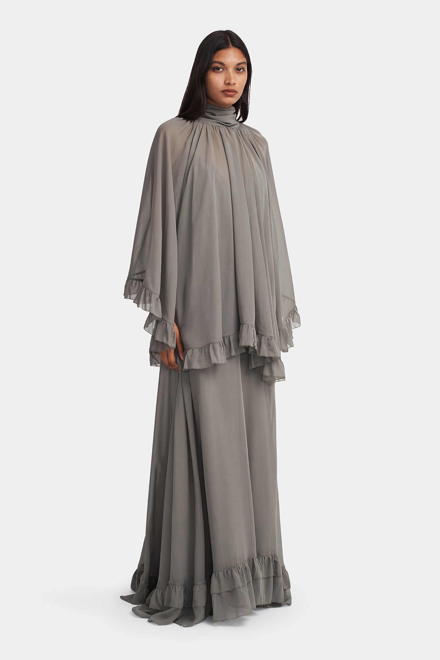 Nicks Gown Dusty Olive
