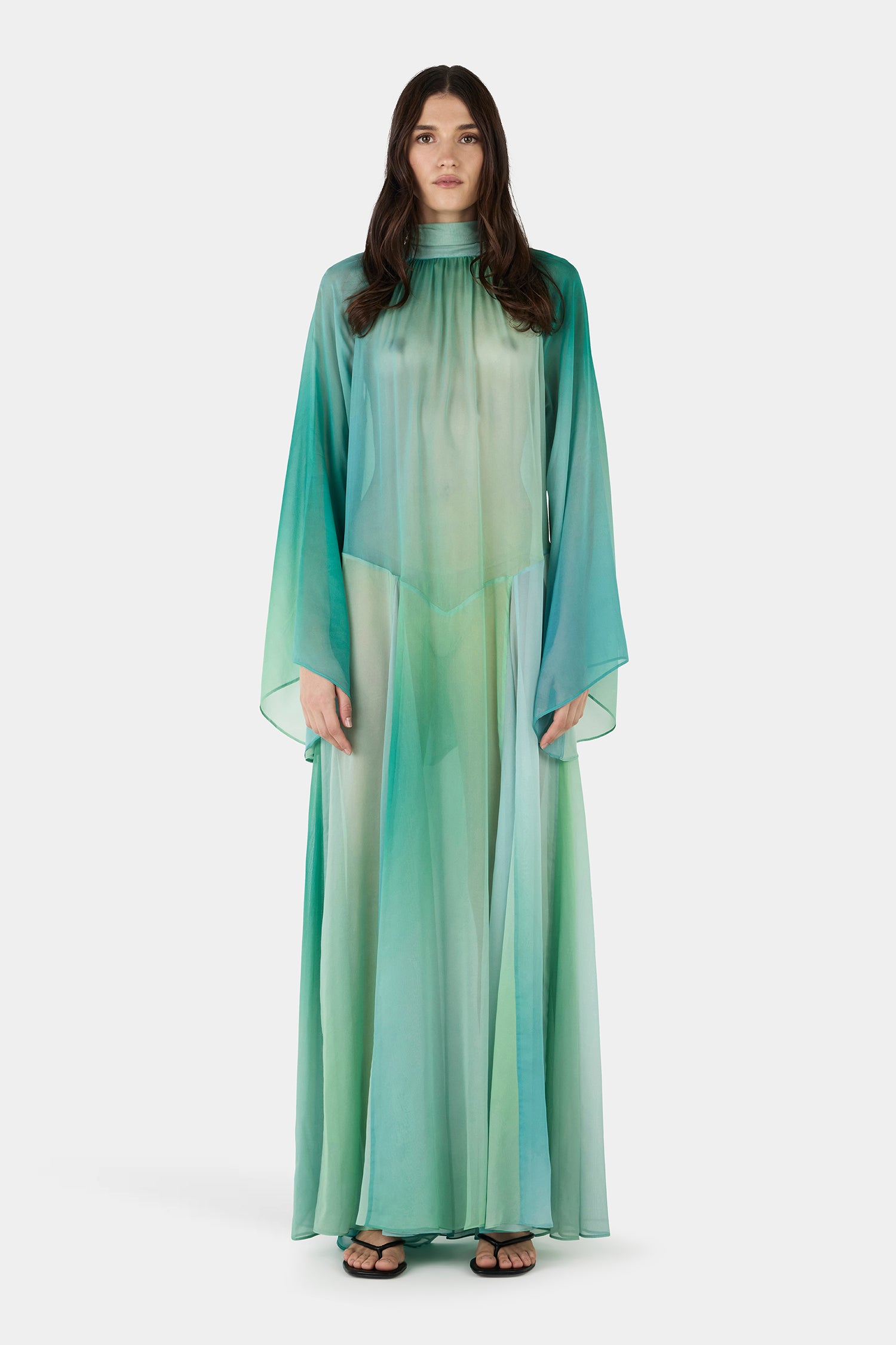 Olympia Maxi Dress Aura – Hansen & Gretel