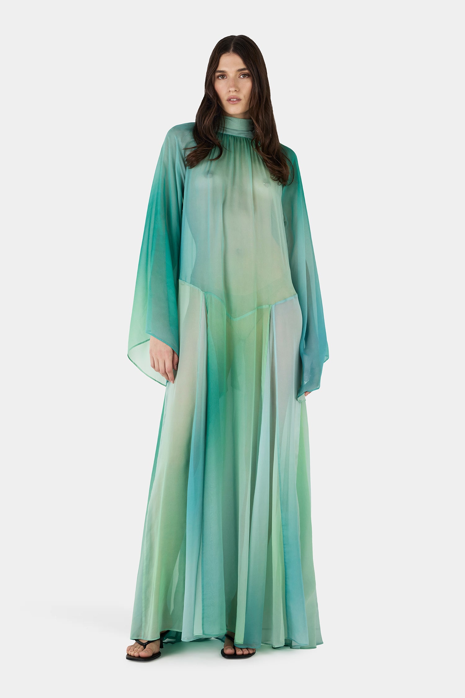 Olympia Maxi Dress Aura-L / AURA