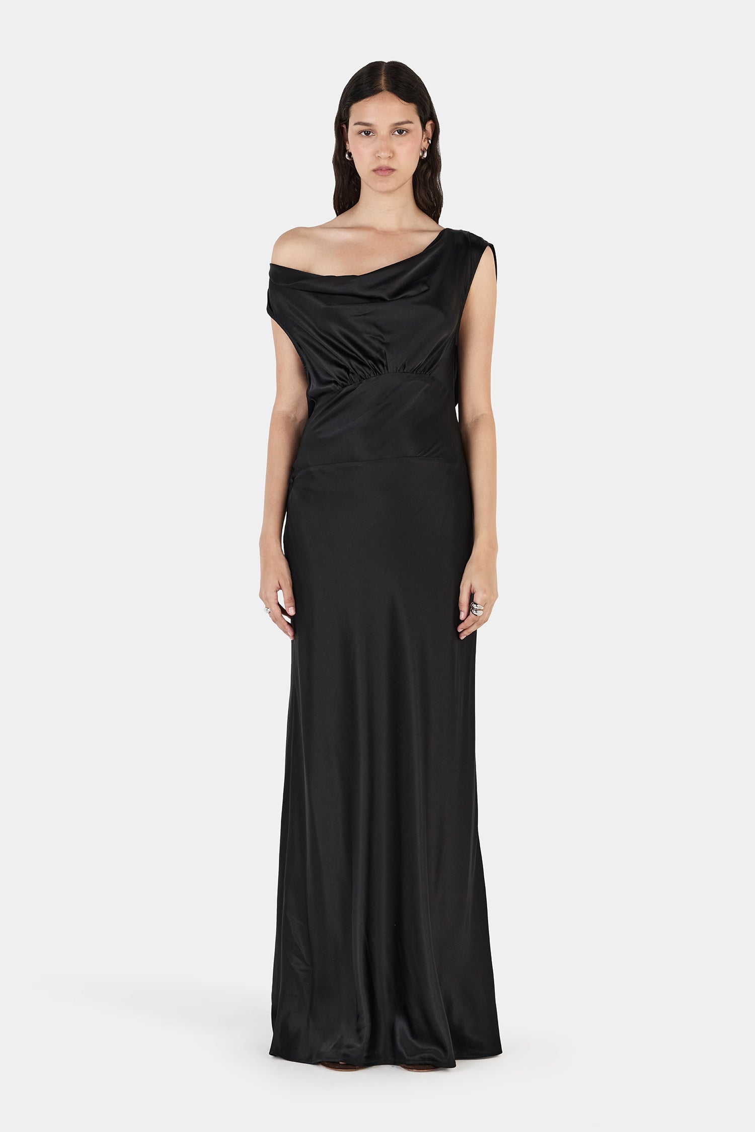 Pearl Dress Black-M / BLACK