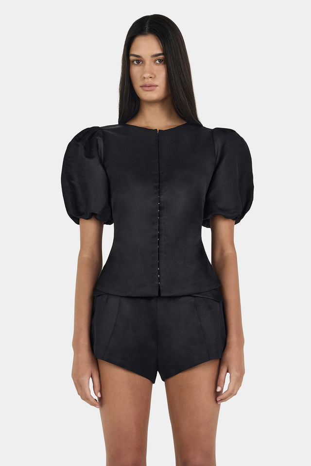 Pellegrino Top Black – Hansen & Gretel