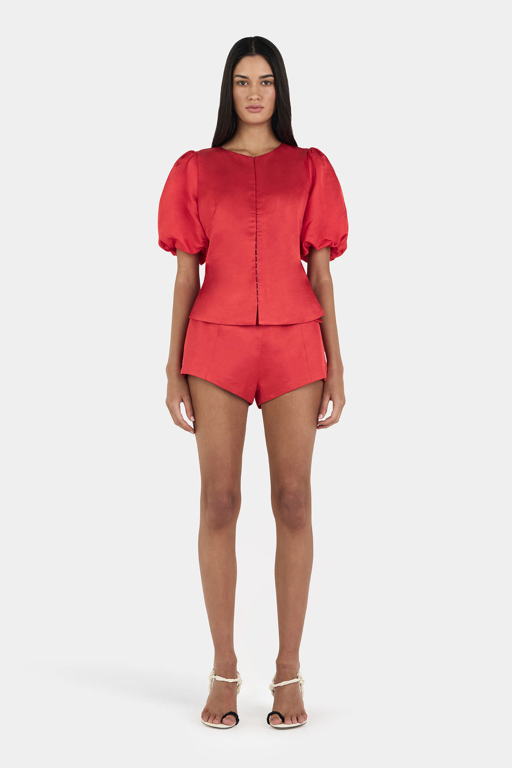 Shortie Red Robe Jacques Shortie Red | Women Mini Short | Hansen and Gretel – Hansen ...