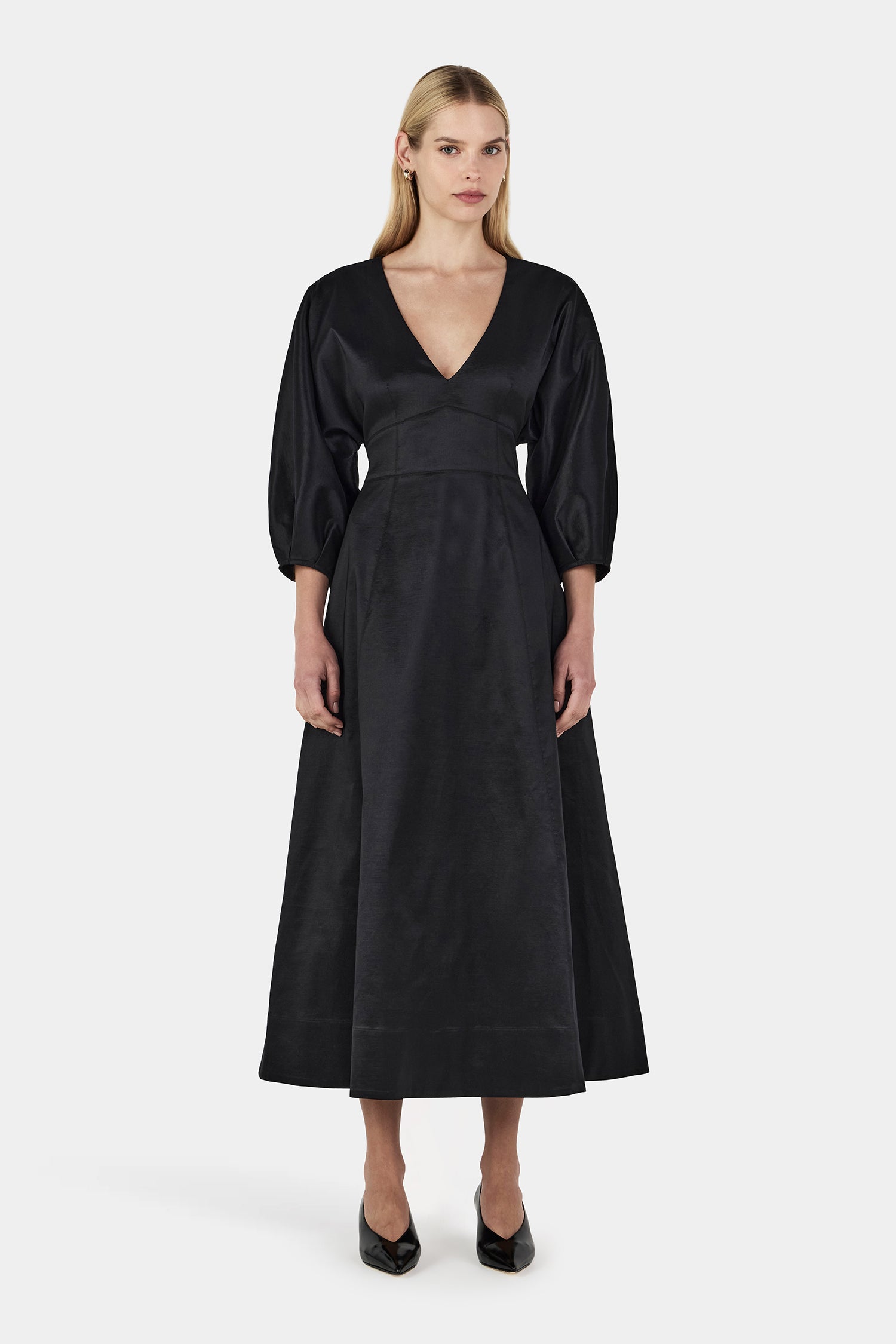 Penelope Dress Black  Hansen & Gretel