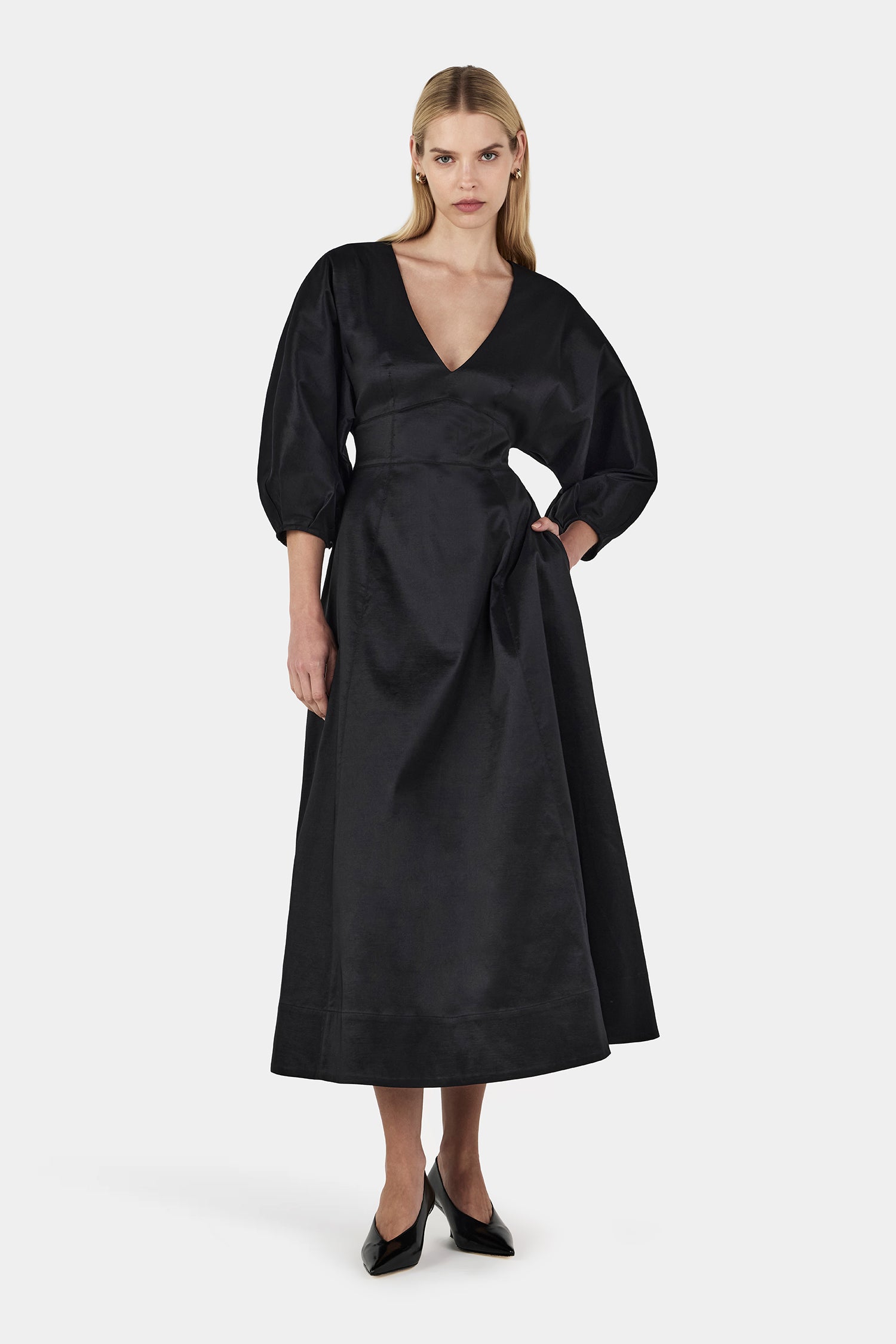 Penelope Dress Black-XS / BLACK