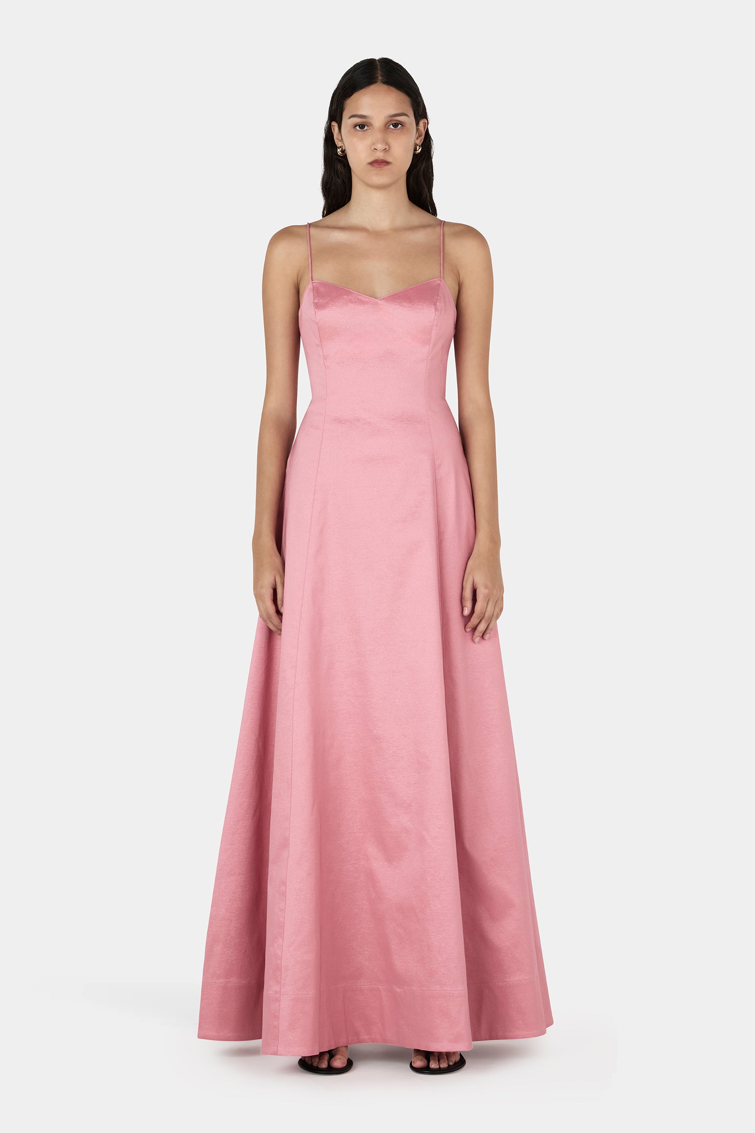 Pepper Maxi Dress Pink-M PINK