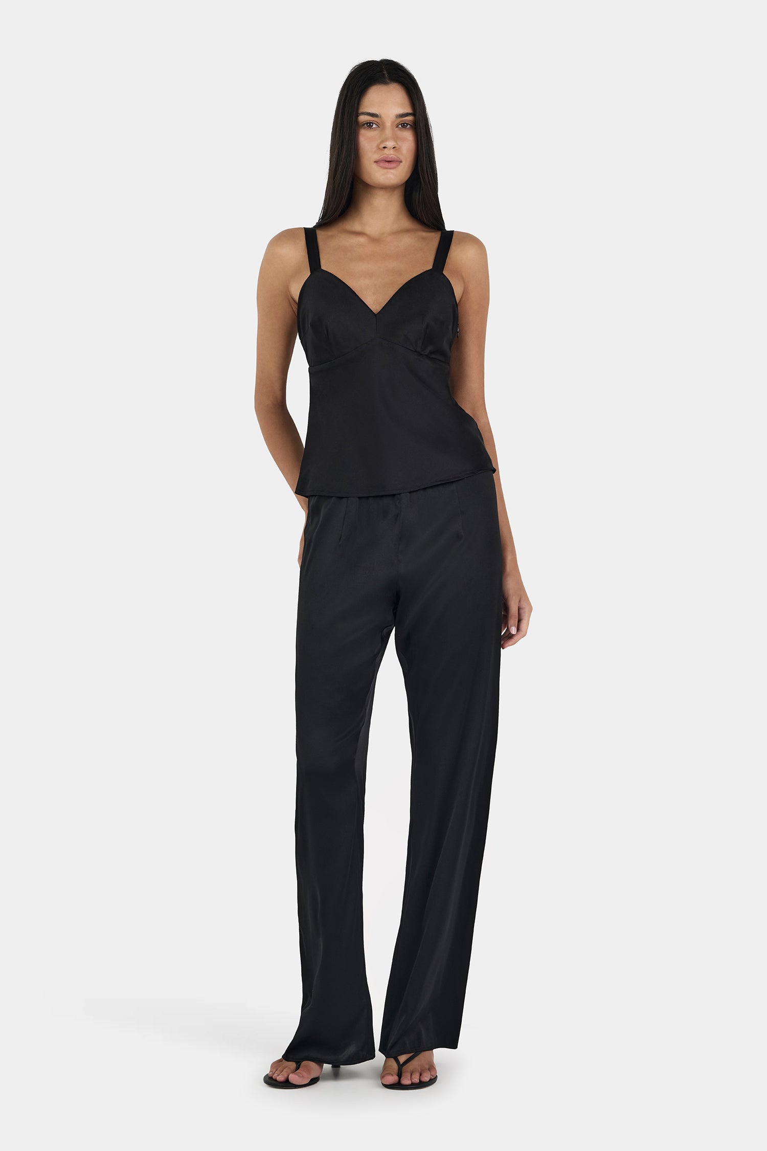 Nash Silk Pant Black – Hansen & Gretel