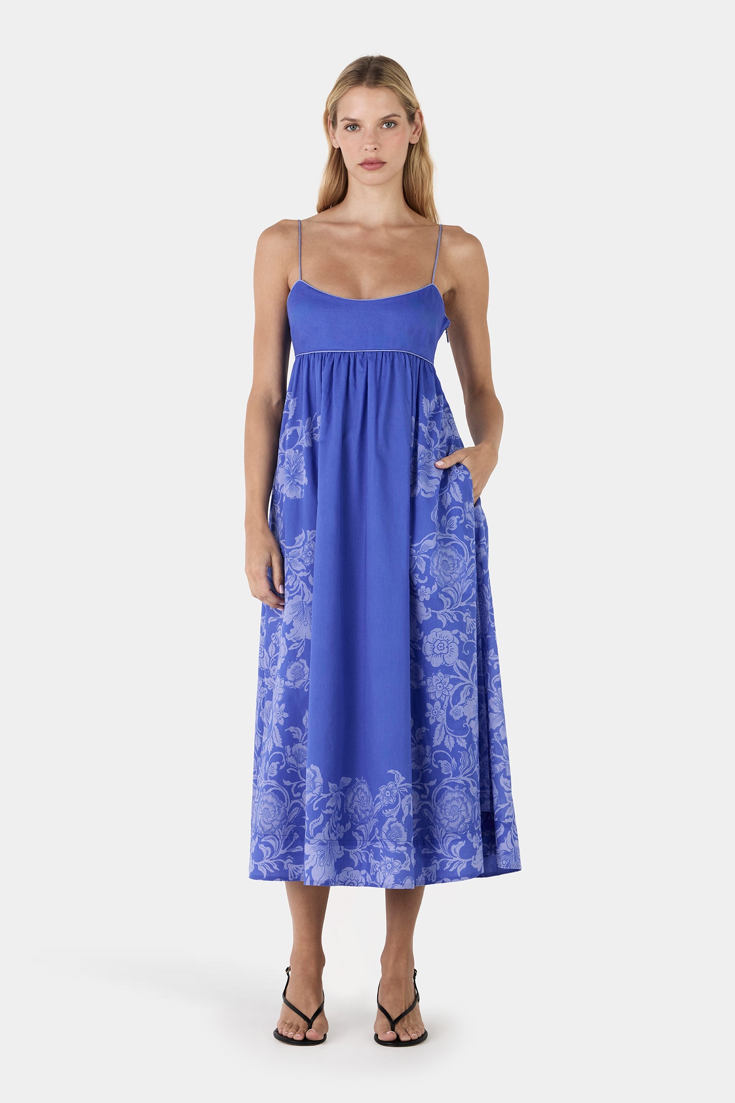baja babe midi dress Sadie Midi Dress Baja Bloom – Hansen & Gretel