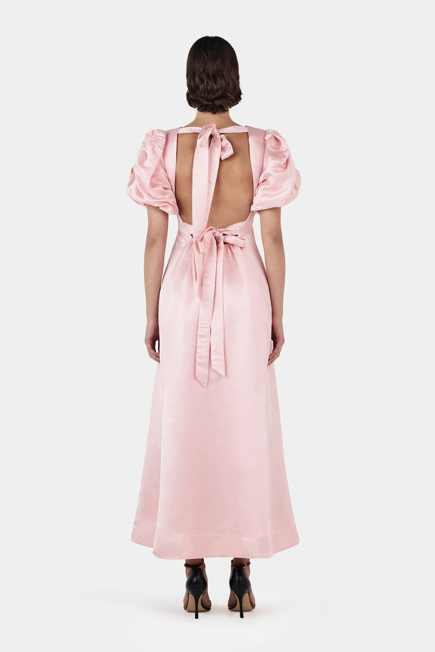 Selena Maxi Dress Soft Pink – Hansen & Gretel