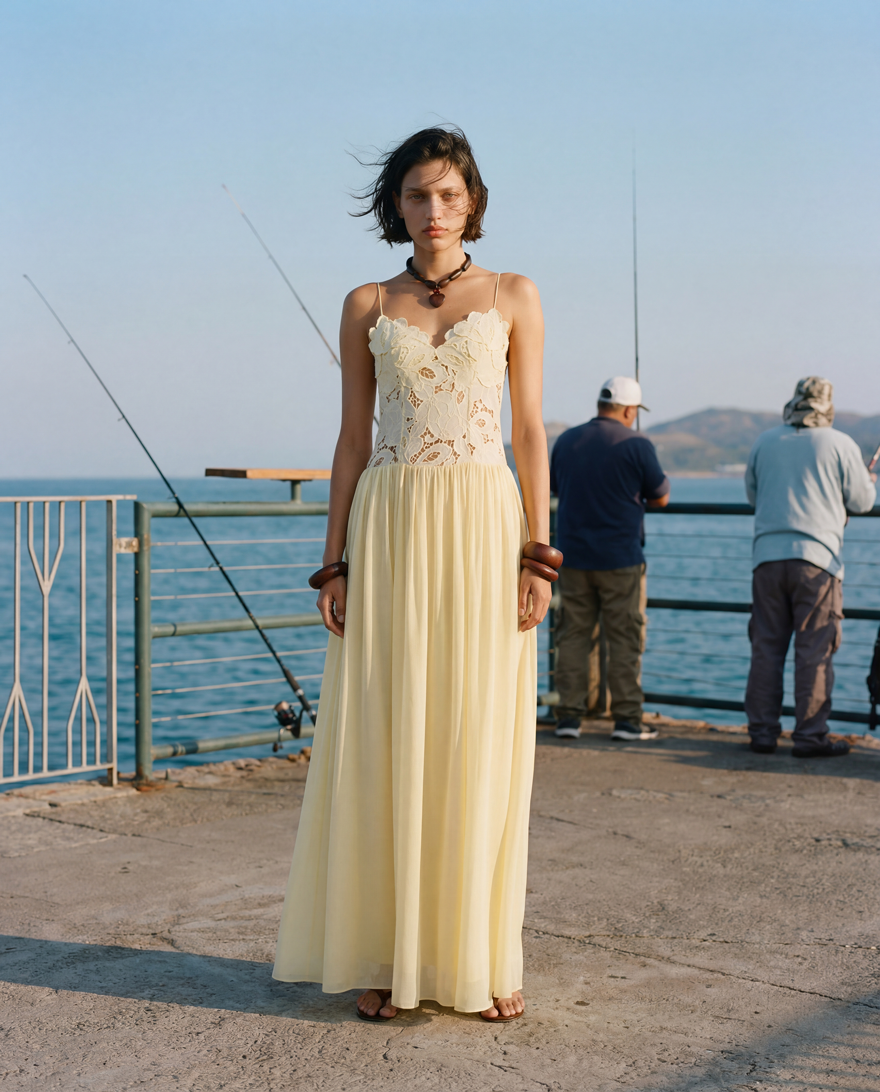 Yellow Sheer Maxi Dress Stephanie Maxi Dress Butter Hansen & Gretel Yellow Sheer Maxi Dress Stephanie Maxi Dress Butter Hansen & Gretel