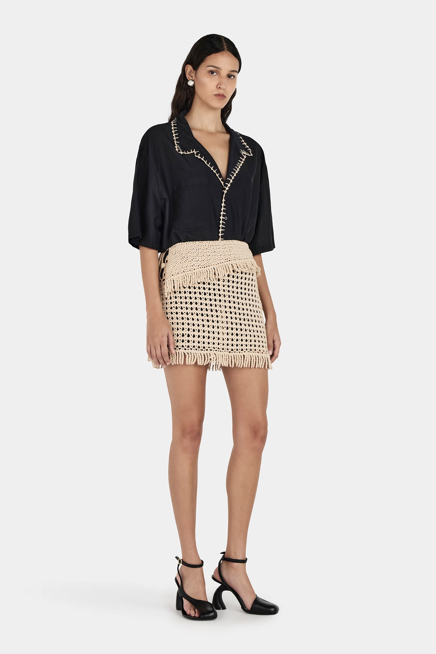 スカート andmary Mel gather skirt 正規品】Andmary Mel gather skirt Del Mar Skirt Sand – Hansen