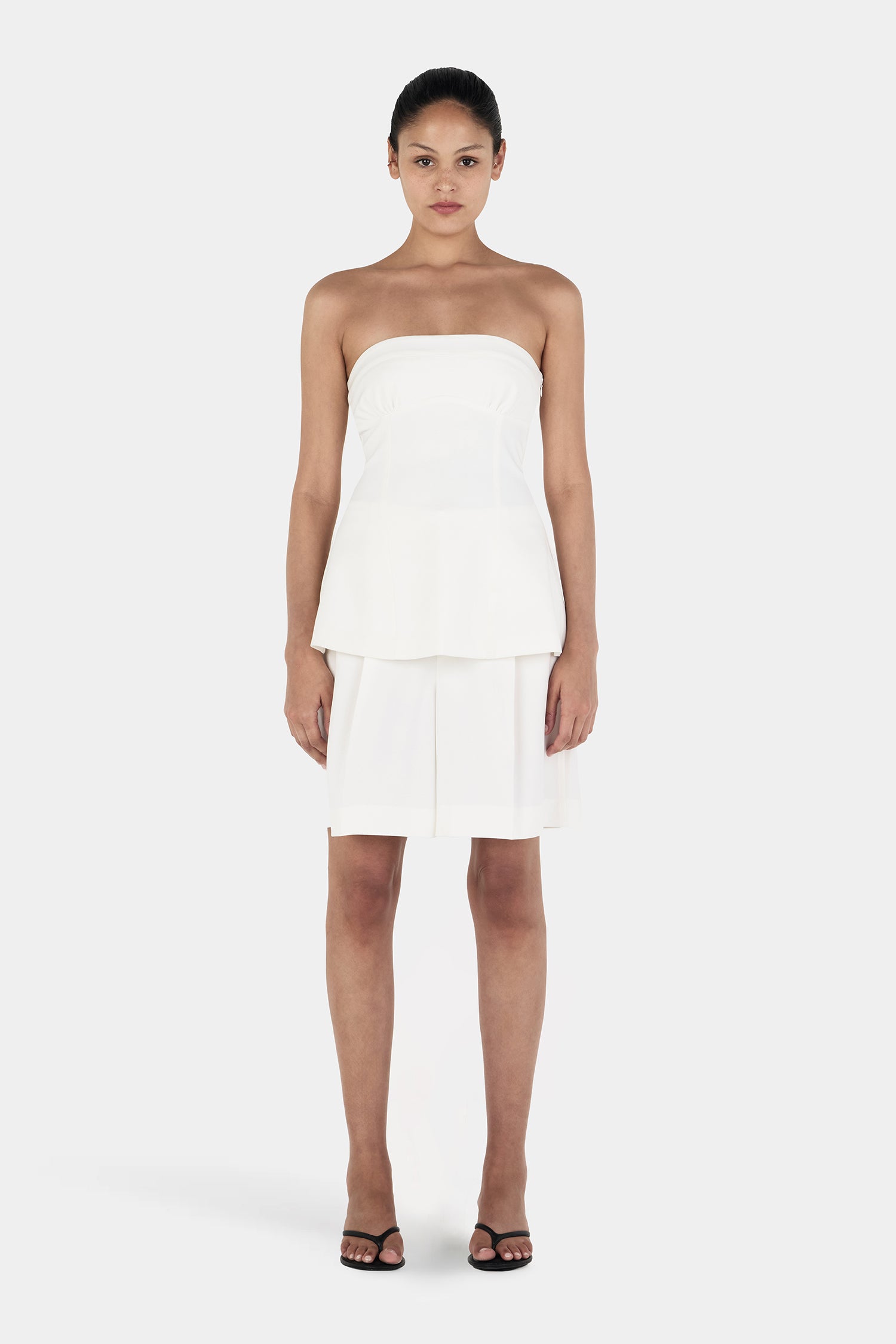 ivory dress shorts Beau Bermuda Short Ivory – Hansen & Gretel