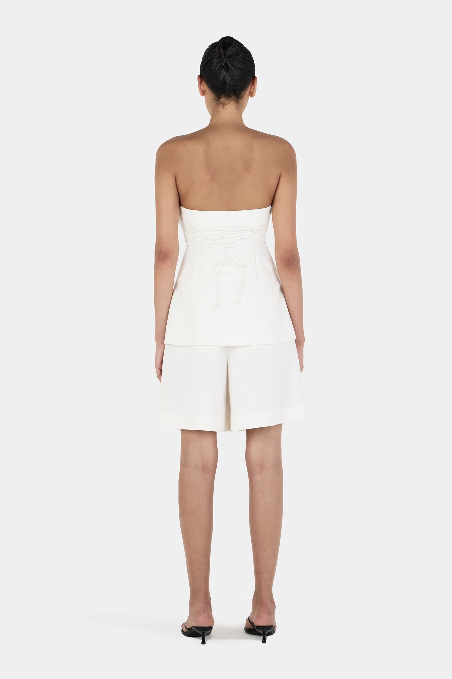 ivory dress shorts Beau Bermuda Short Ivory – Hansen & Gretel