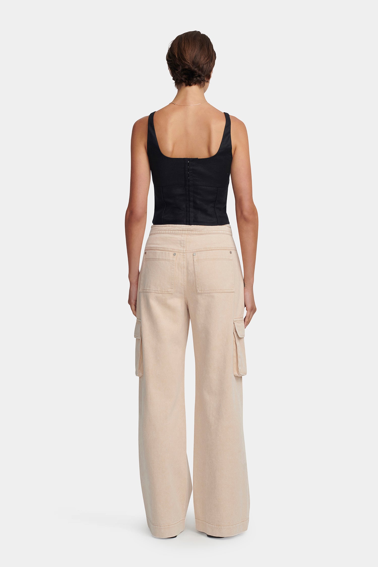 Tangela Bustier Top Black – Hansen & Gretel