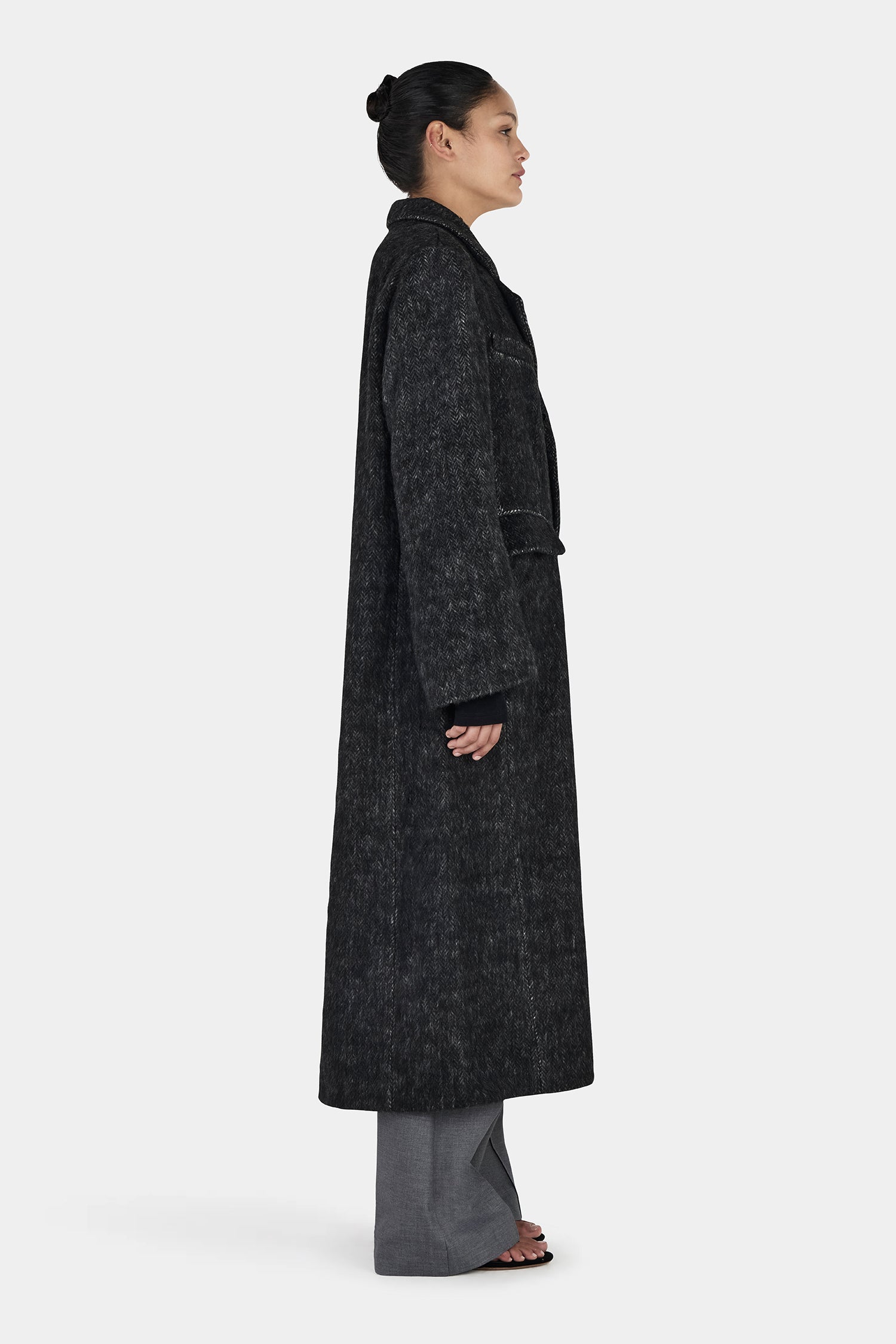 Lucielle Cashmere Cardigan Black | Women's Knitwear | Hansen and