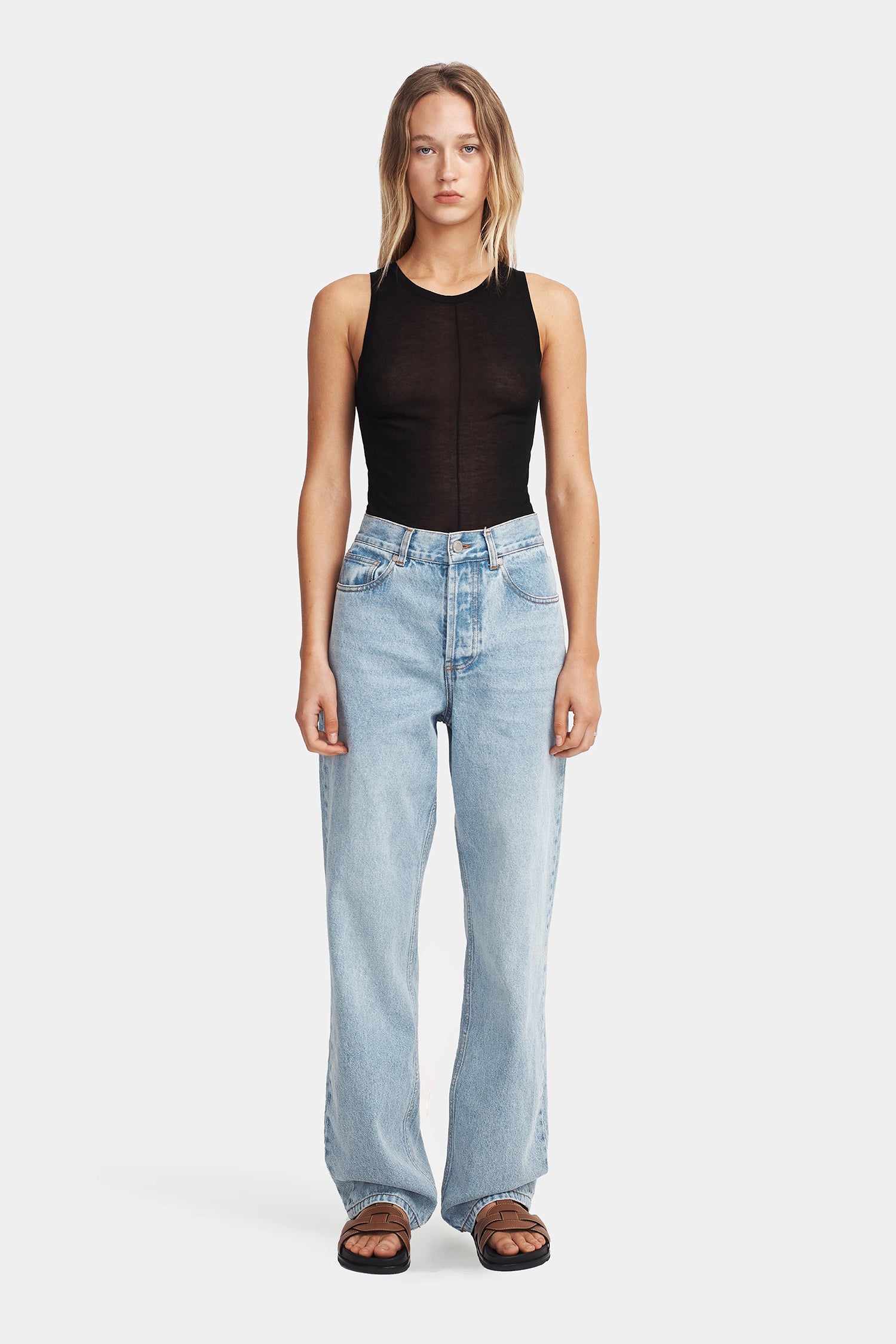 Wesley Knit Tank Black – Hansen & Gretel