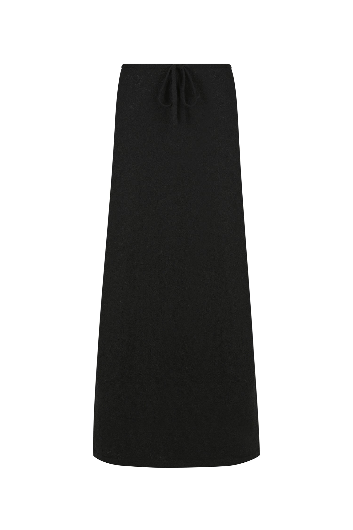 Black knit cheap maxi skirt