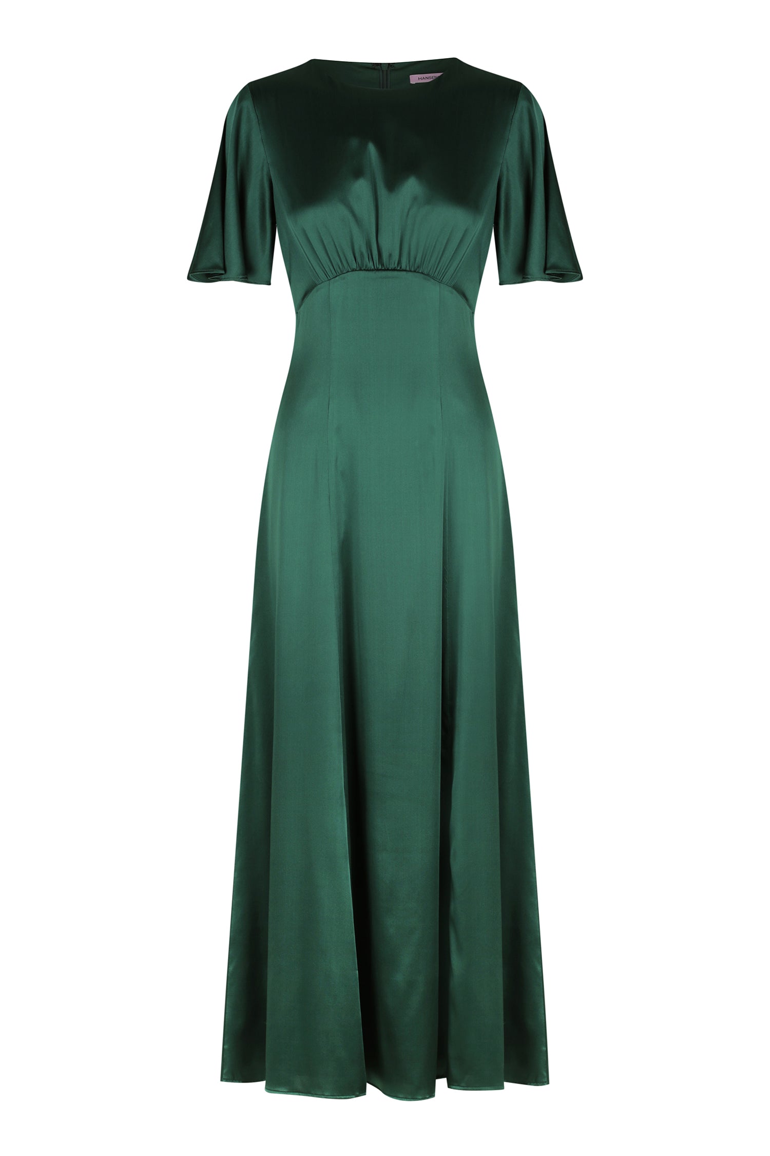 Amber Dress Pine Green – Hansen & Gretel